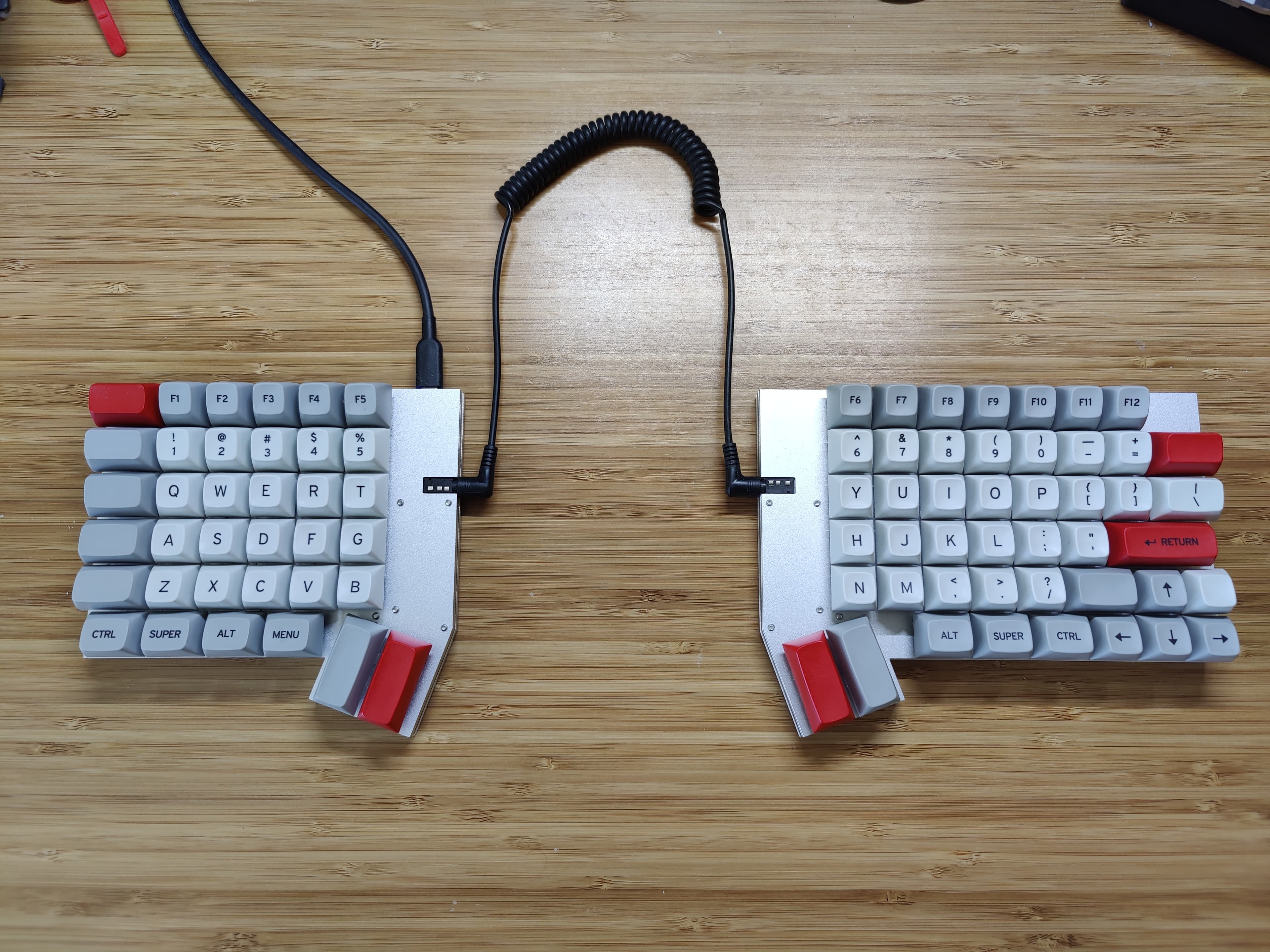 Orthograph - 75% split keeb with hot-swap sockets & RGB image 16