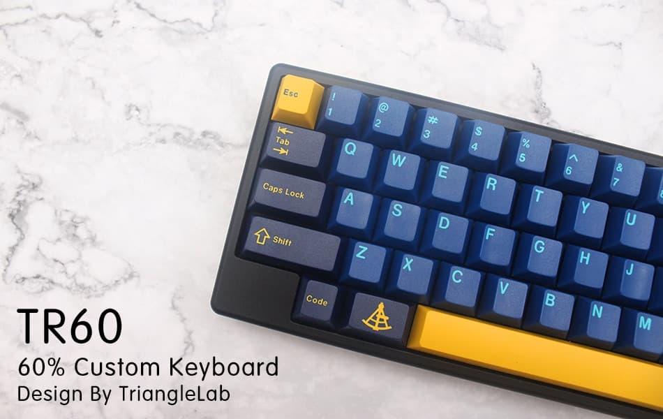 TR60 integrated plate case & BLE PCB