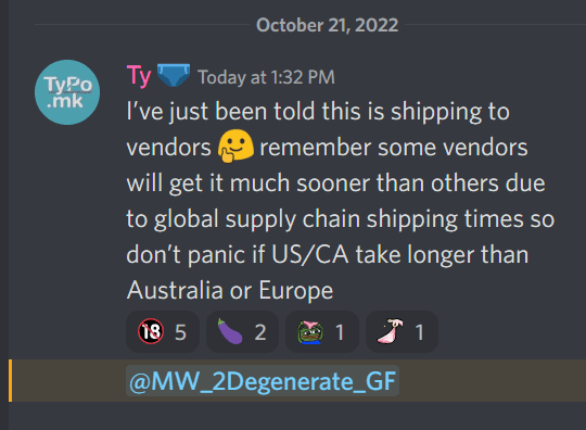 Milkyway 2DGF - shipping to customers image 19