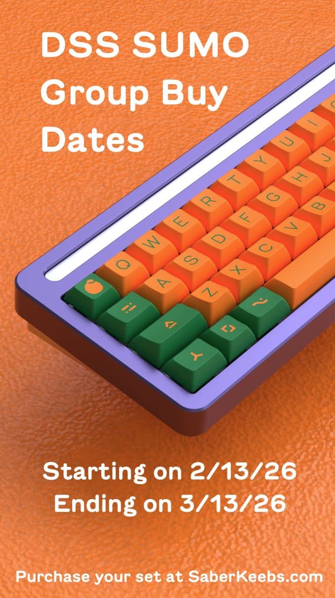 DSS Sumo - 40s Keyset based on the Sumo Orange image 12