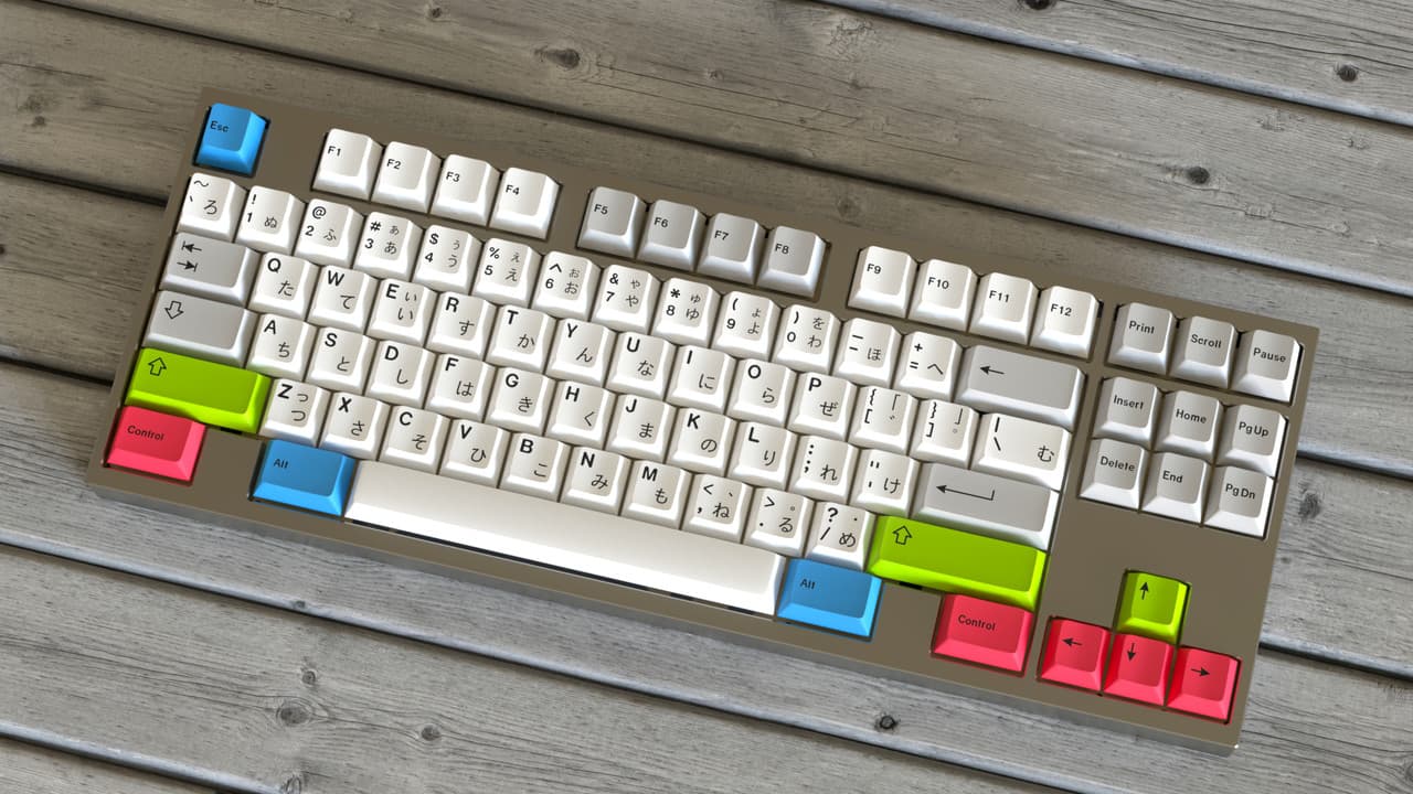 GMK Modern Japanese Desko - GB Closed - Shipped image 18