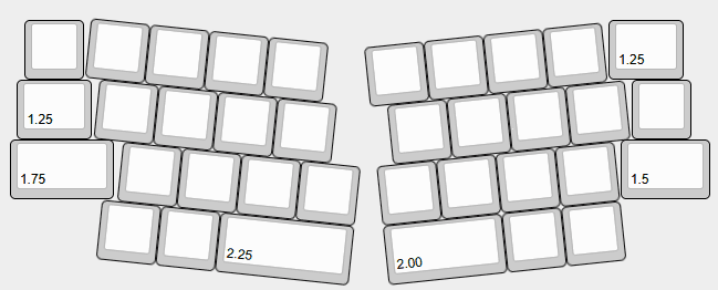 Alys35 - An Alice-like QAZ HHKB image 2