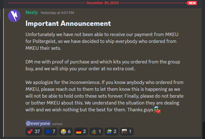 👻 Keykobo Poltergeist 👻 | GB- 24 OCT | $99 Base | $40 Nov image 27