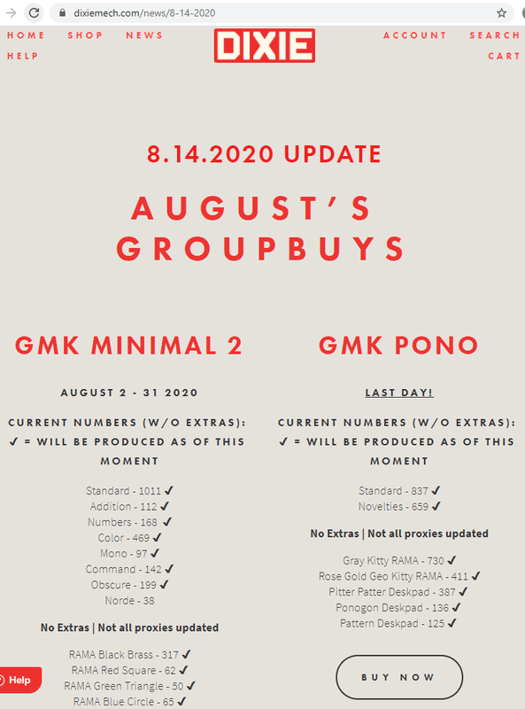 GMK Minimal 2 - Extras In Stock Now image 53