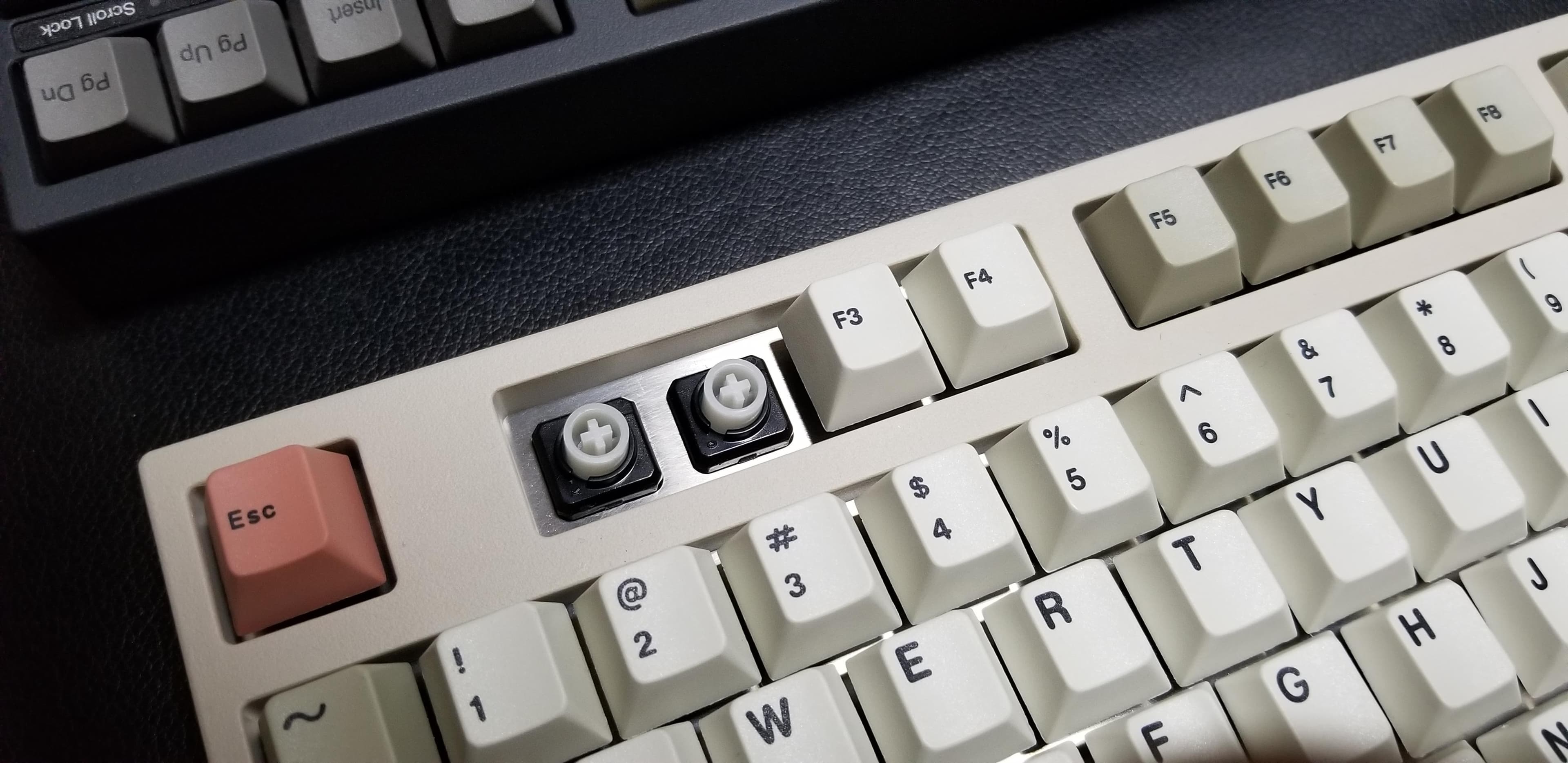 Topre Realforce keyboards replacing rusted plate by Stainless steel image 3