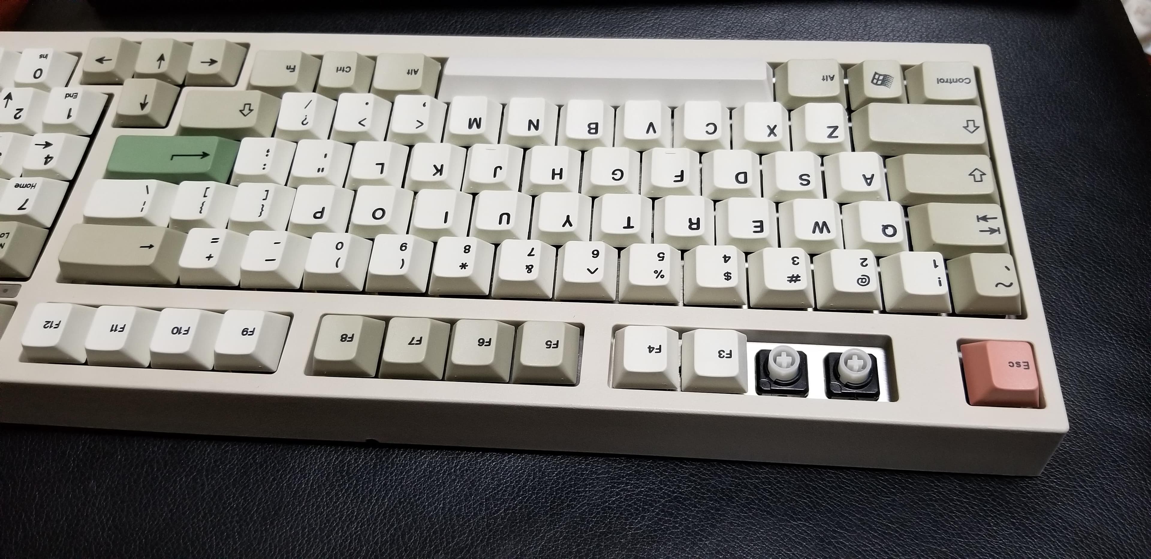 Topre Realforce keyboards replacing rusted plate by Stainless steel image 4