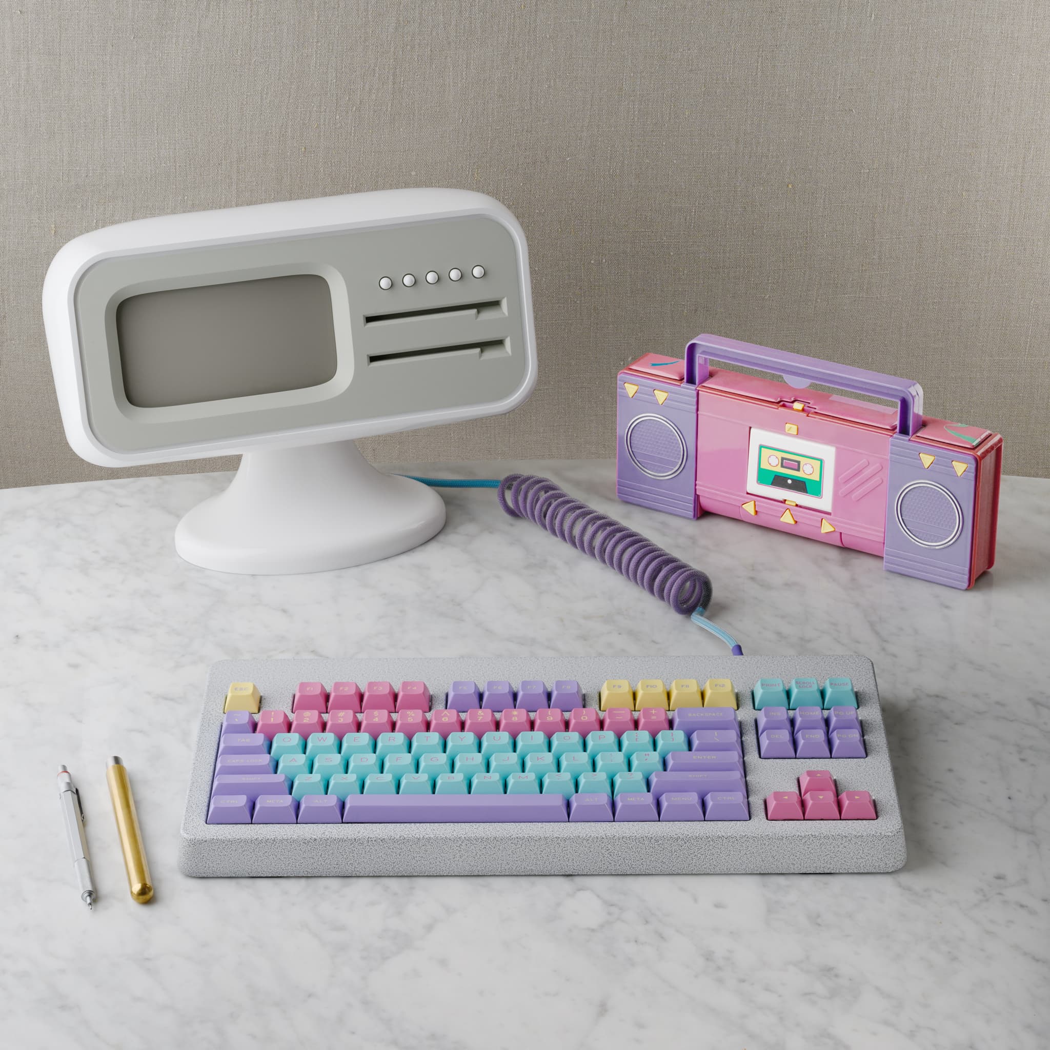 After-school 1992: a retro 90s DSS keycap set image 9