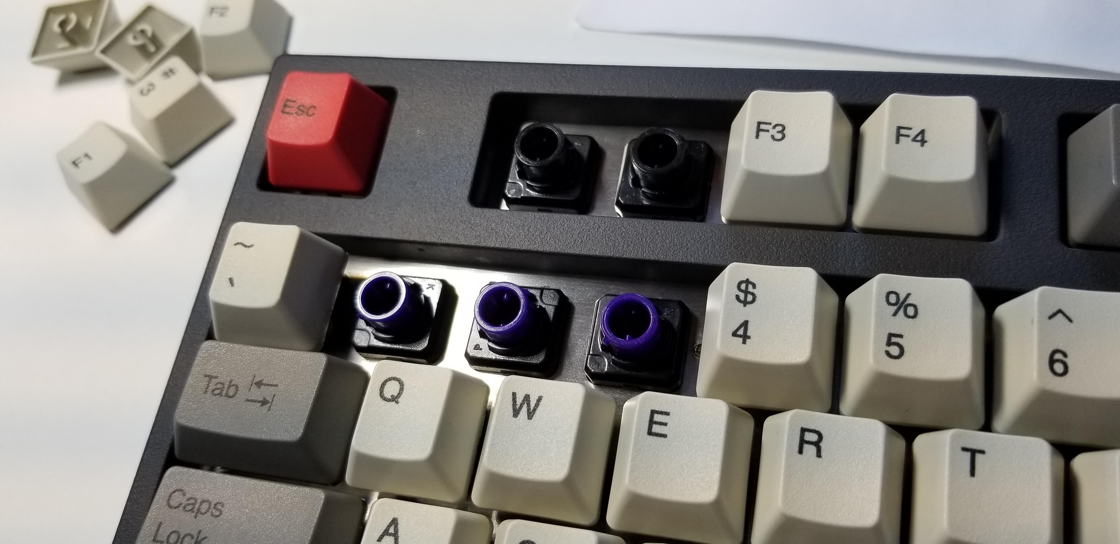Topre Realforce keyboards replacing rusted plate by Stainless steel