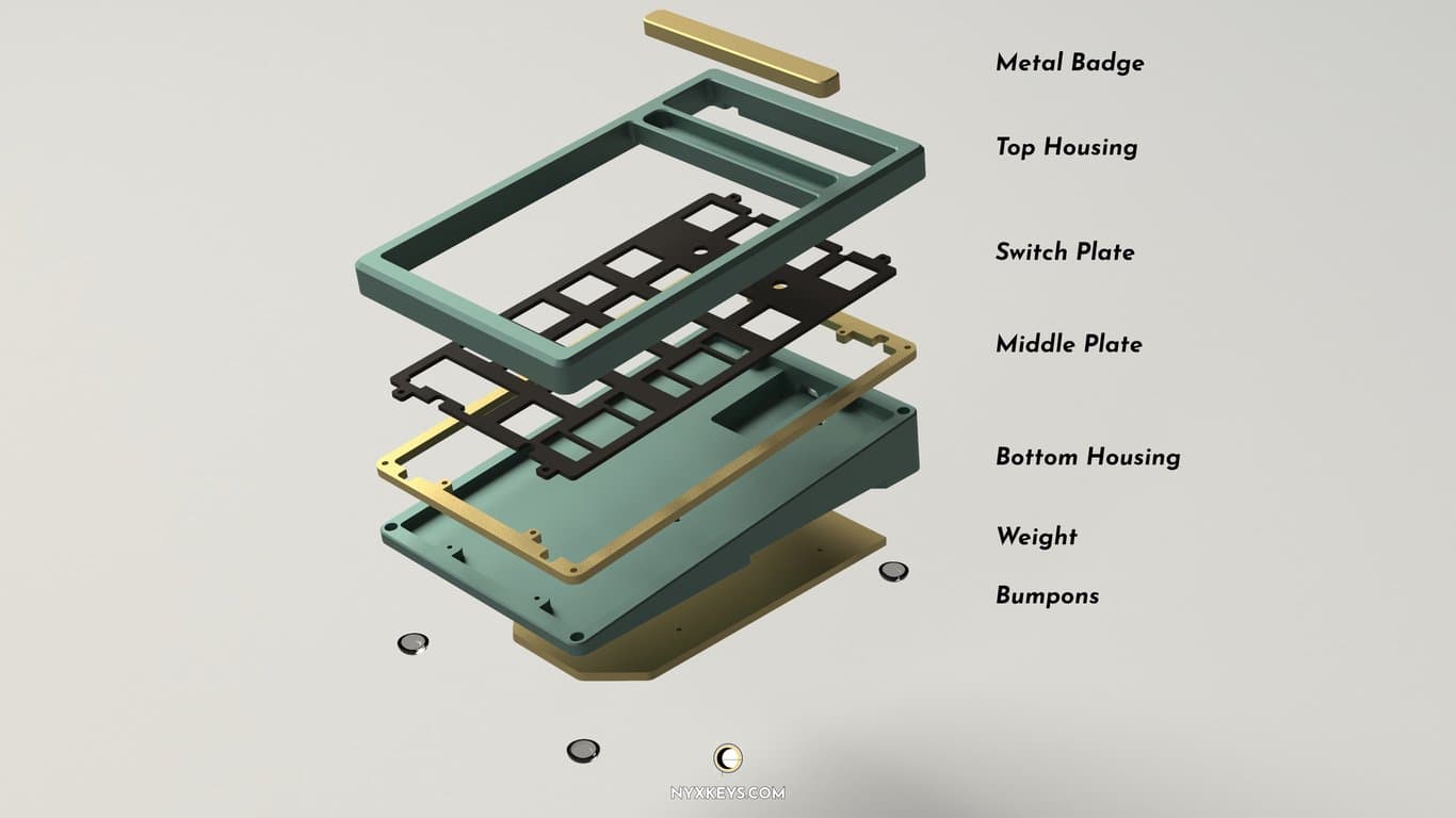Hermes - A sleek Numpad/Macropad | GB on March 4th, pricing finalized. image 3