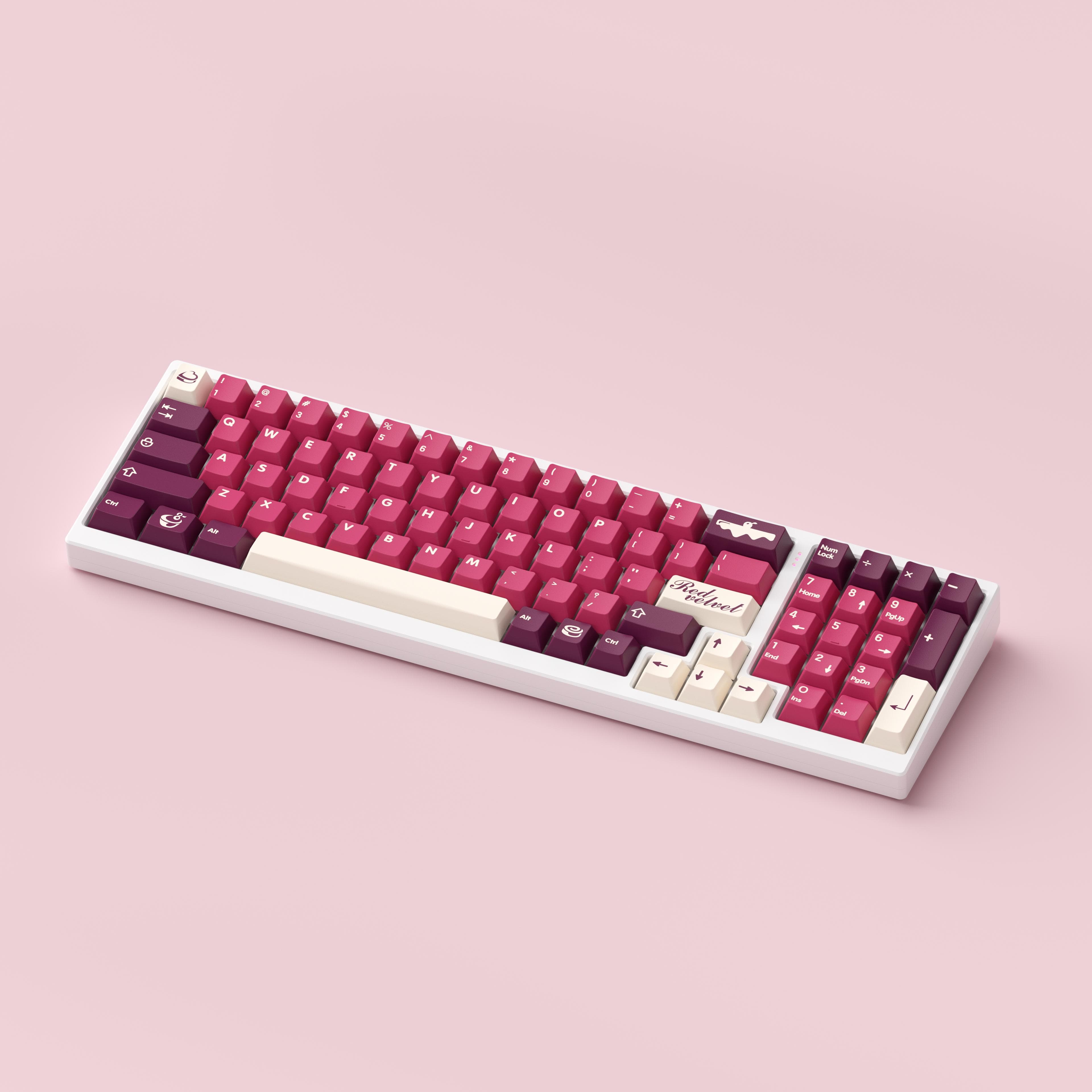 Zero-G Studio X DMK ABS double shot theme keycap "Red Velvet" image 18