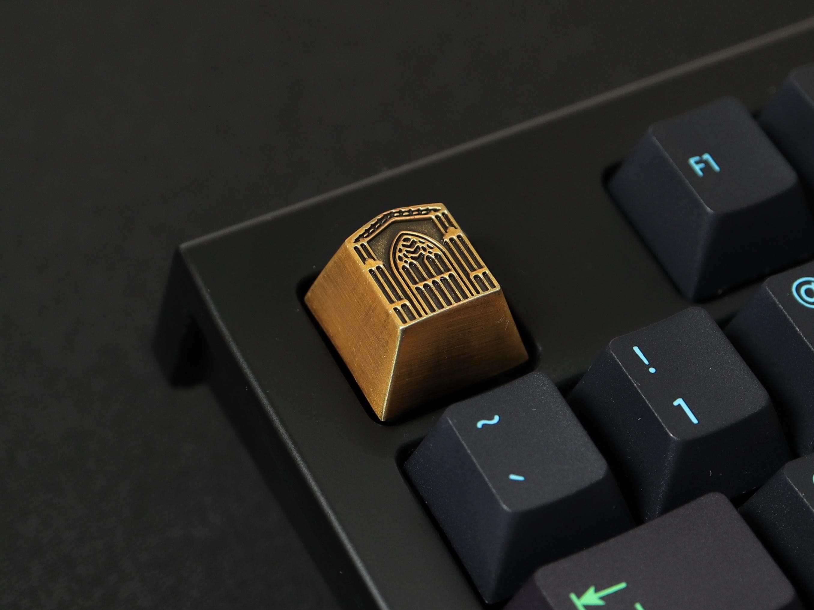 [In-Stock] Gothic Keycap Metal Artisan Release - Terra Keycaps