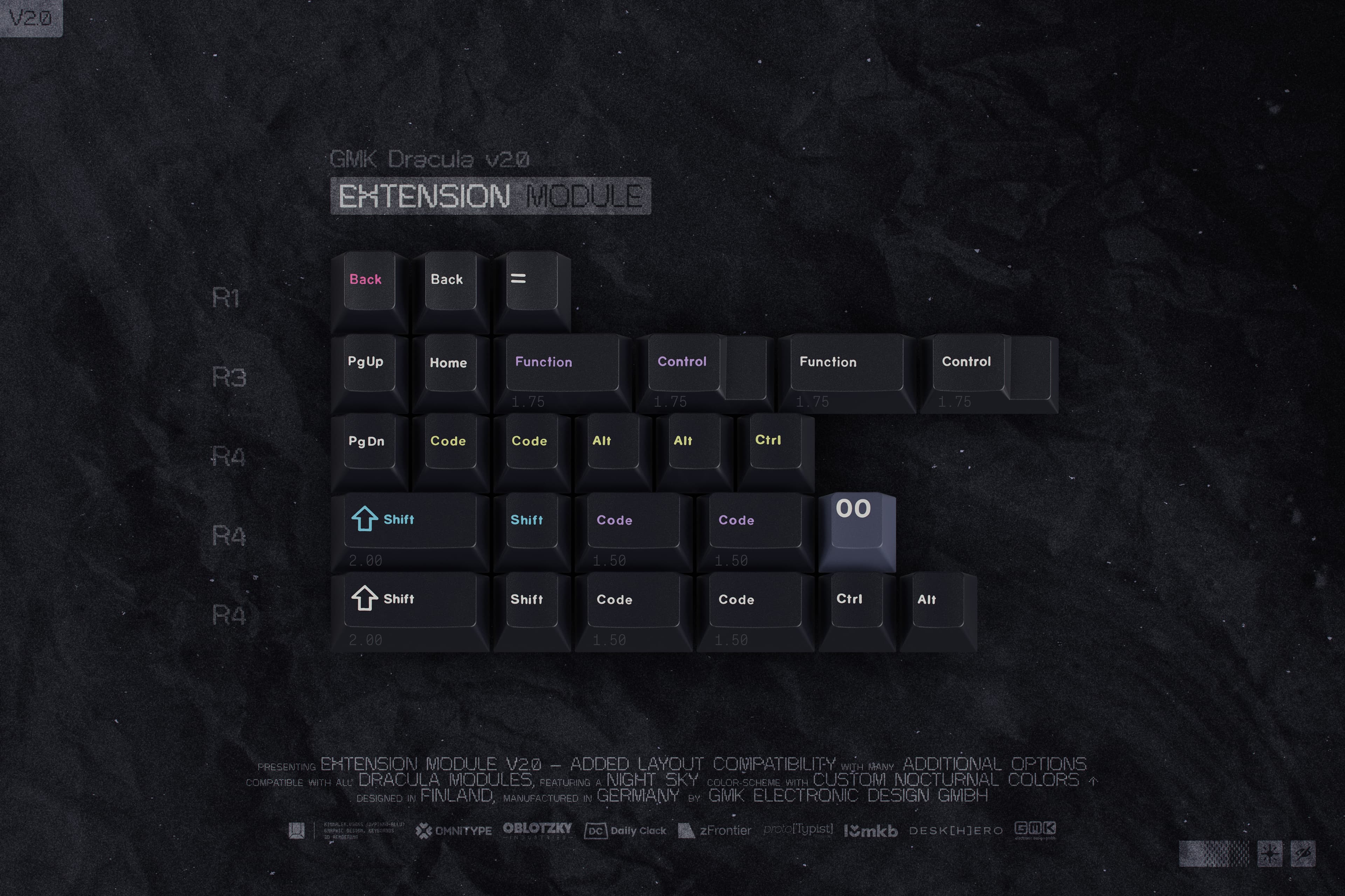 GMK Dracula V2.0 — GB Closed (Shipping) image 13