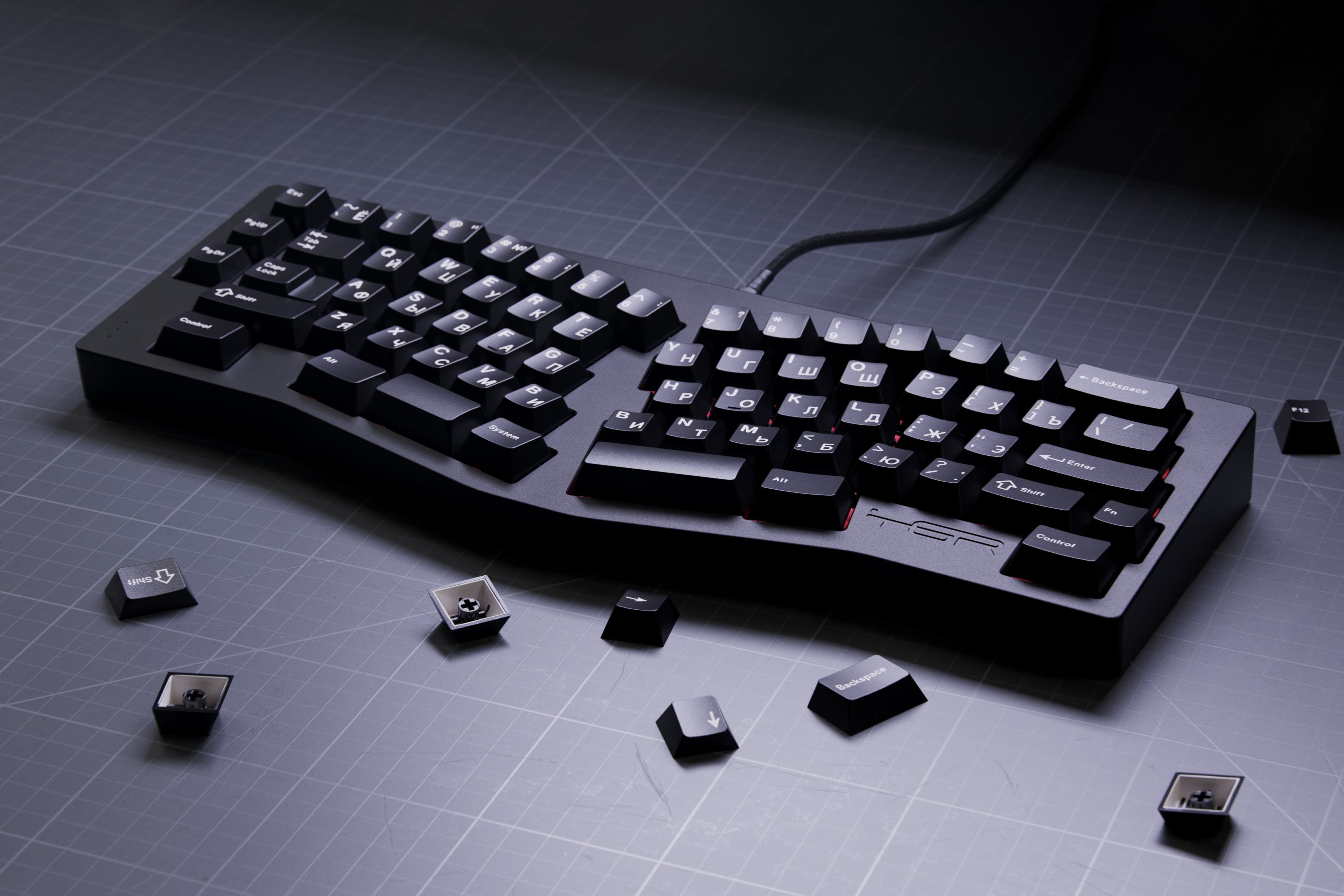 GMK Cyrillic WoB & Beige image 5