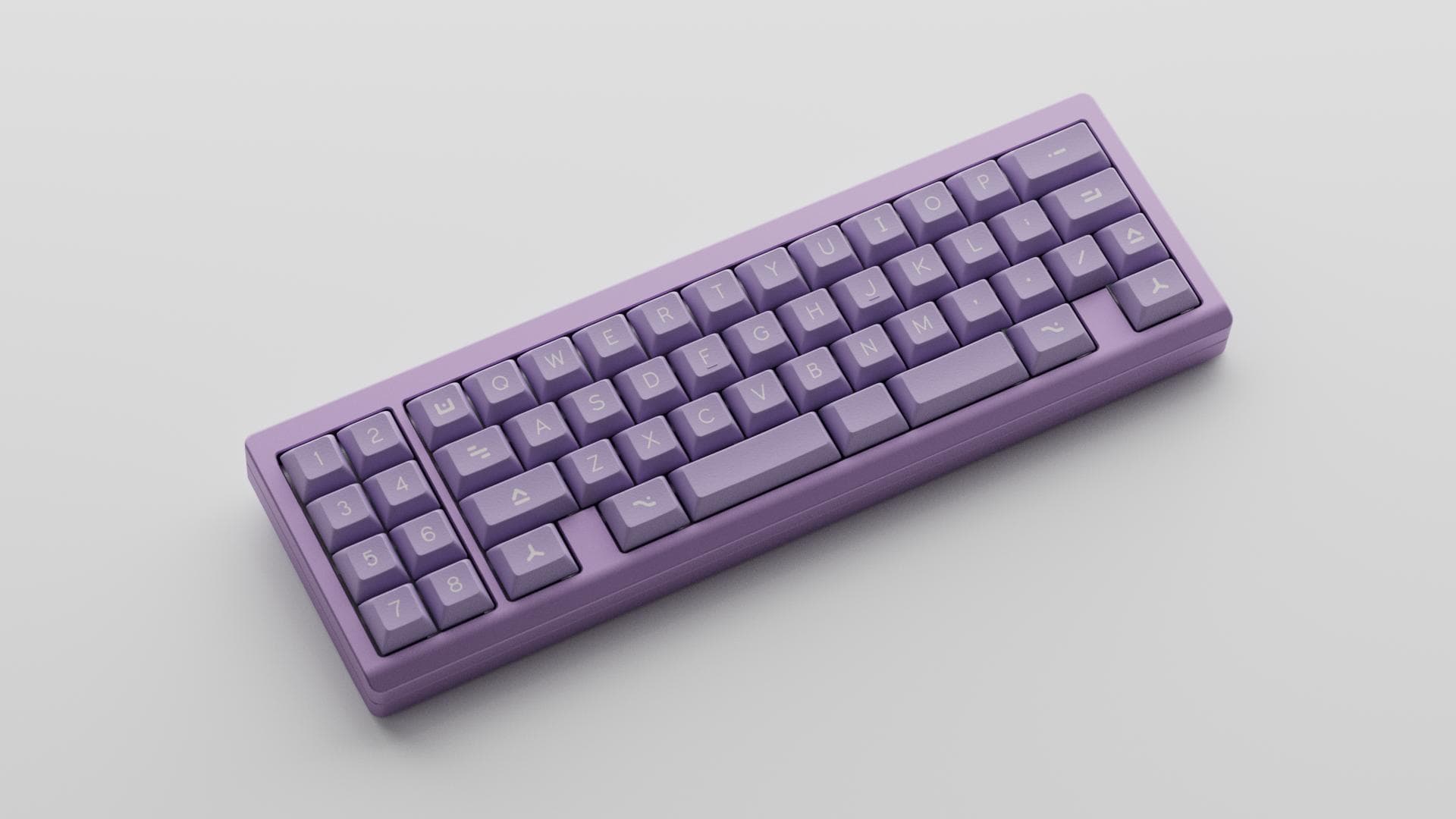 SP DSA White on Lilac image 2
