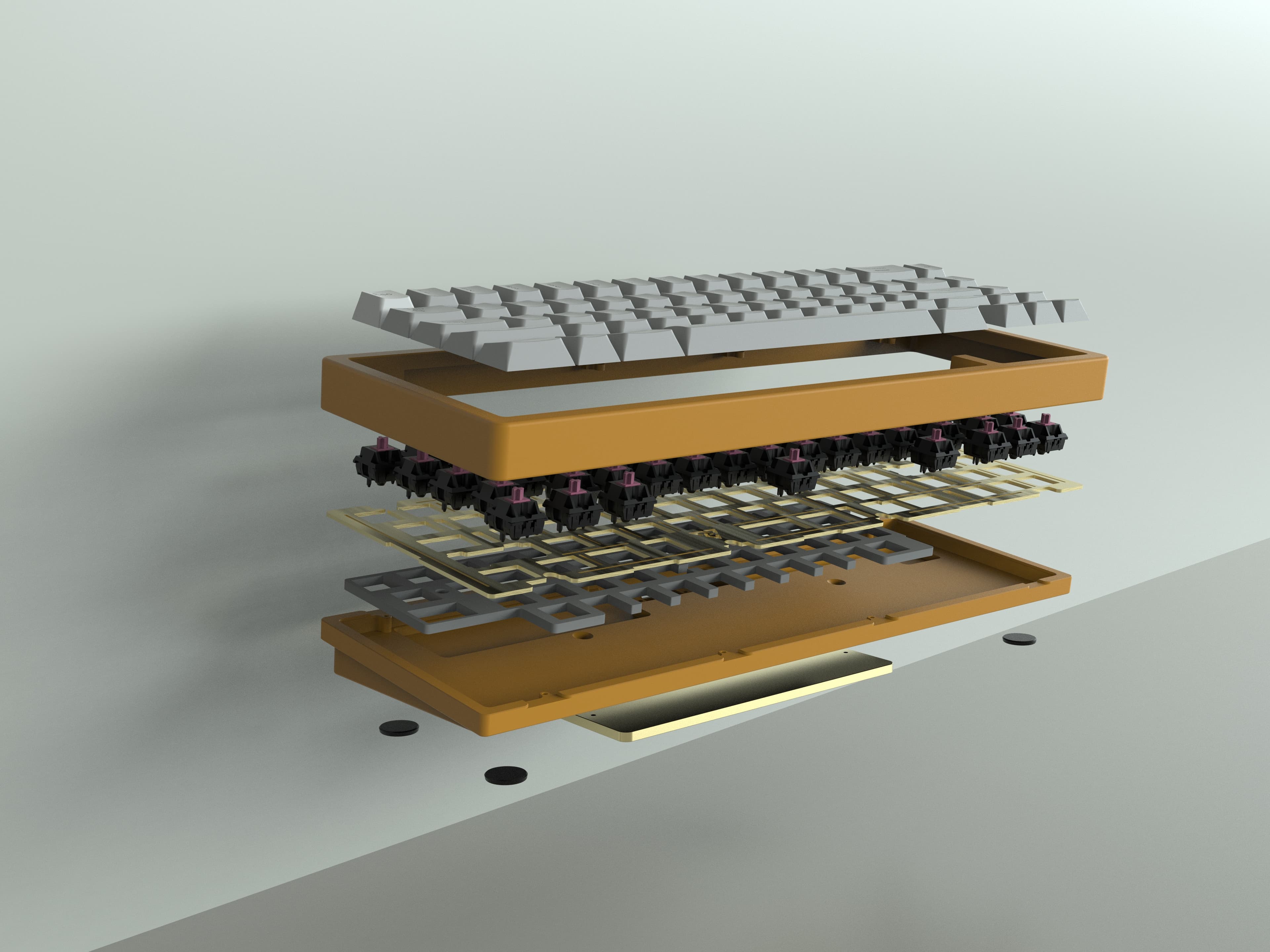 KORNO65 - 65% screwless Keyboard(living now) image 4