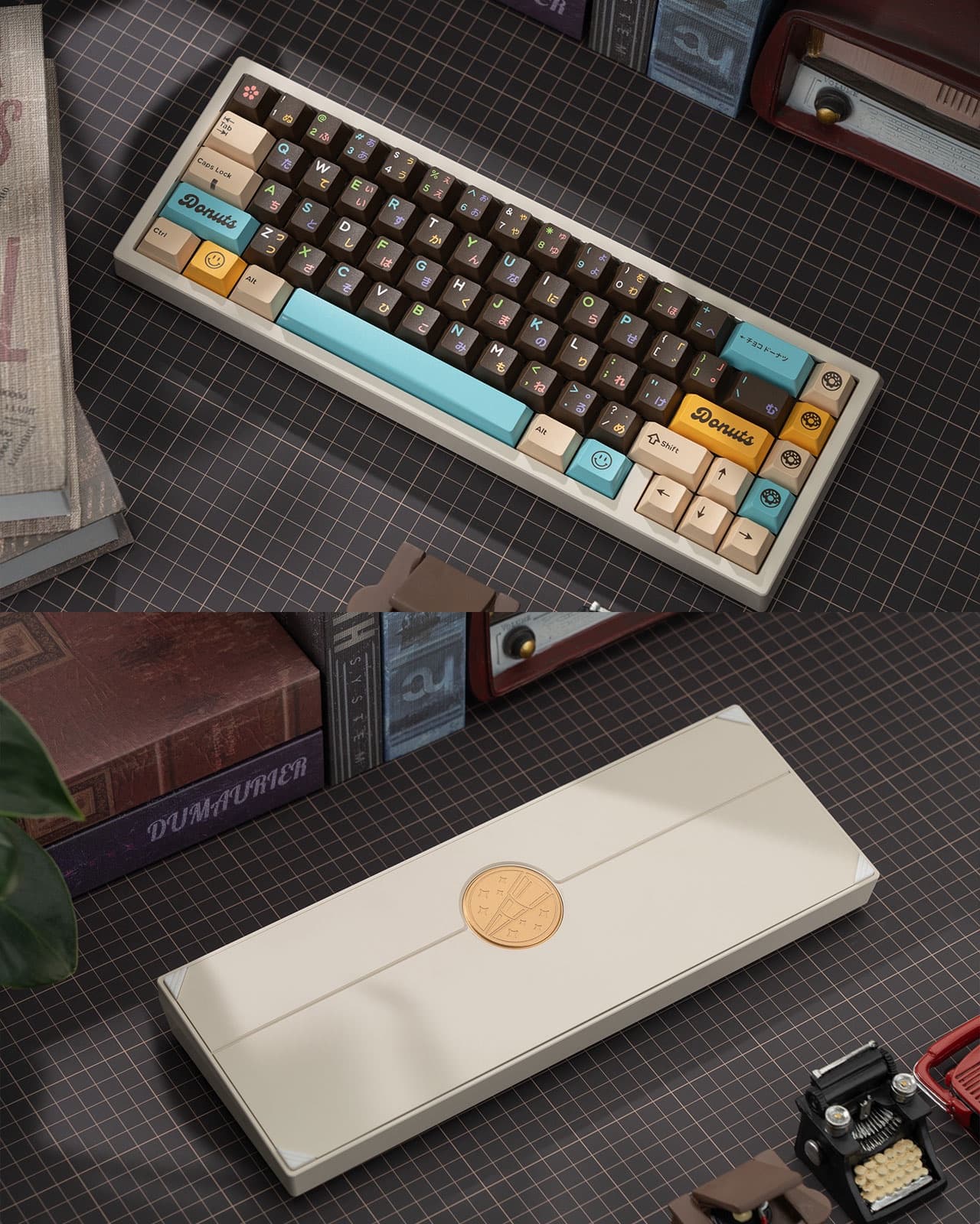 Zoom65 V3- 7 Mounting Styles, Quick Assembly, Deskmat & Keycaps Bonus image 3