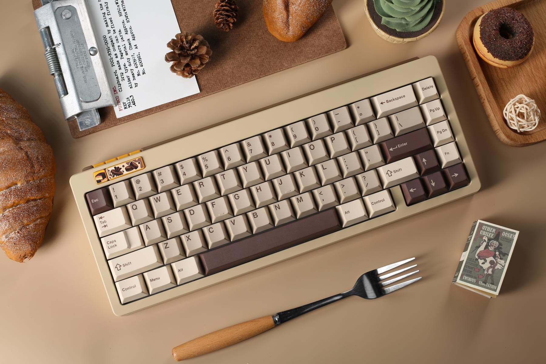 TAC-K1 65% Keyboard Kit-Audio Speaker & Customizable Nameplates-GB Open Now image 20