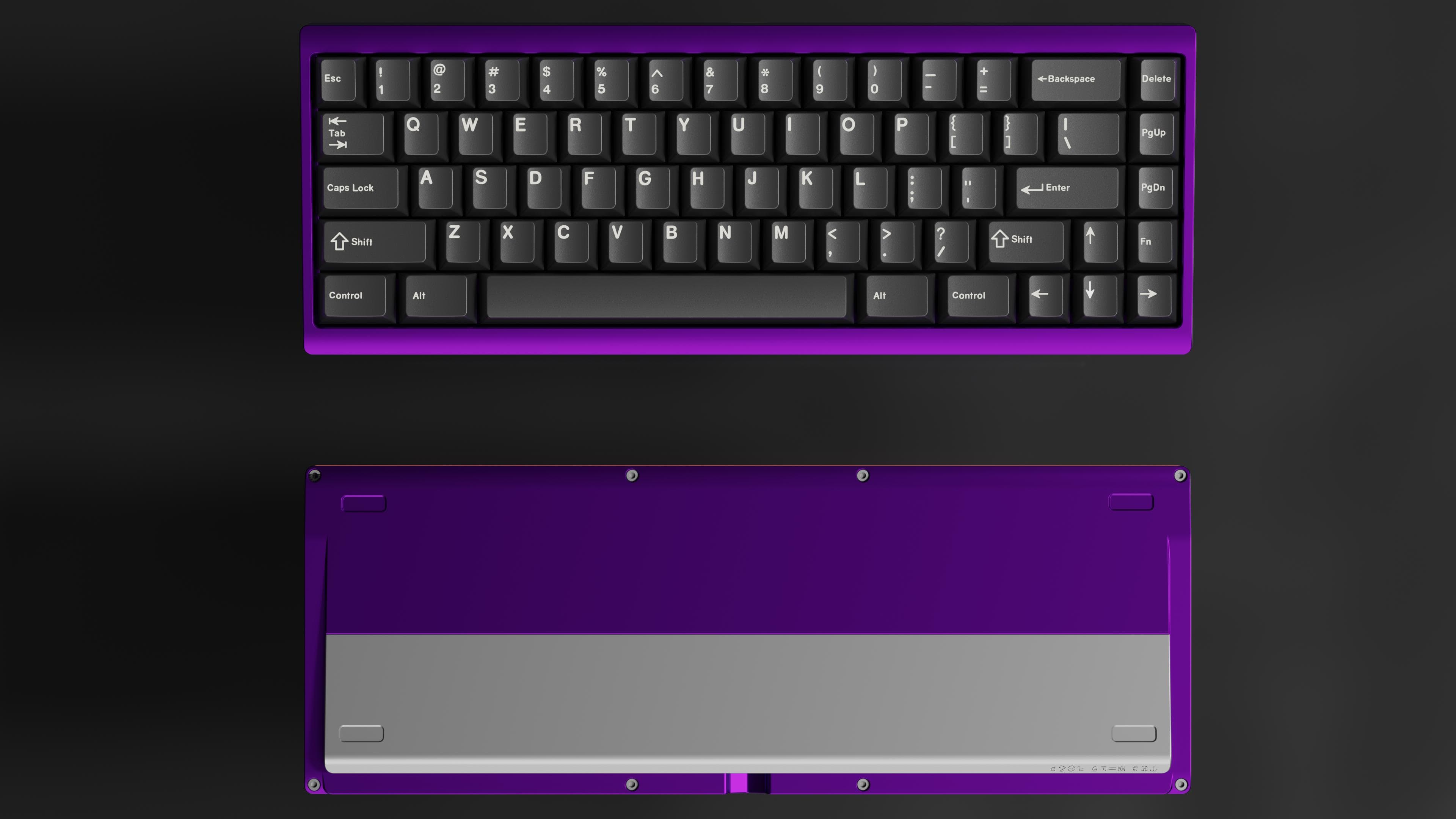 The Wolf King - Plateless 65% with 6U Bottom Support image 14