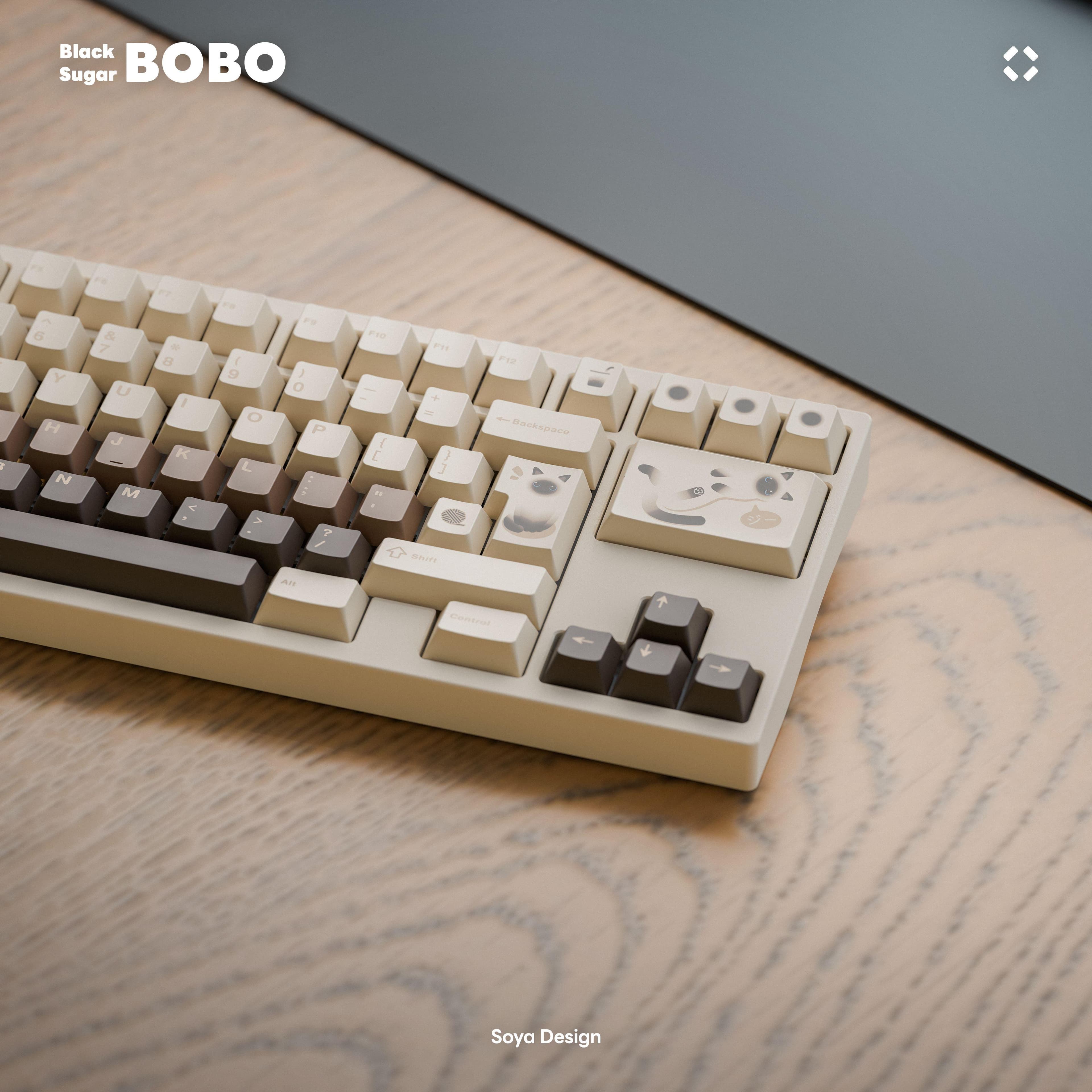 TUTKEYS Black Sugar Bobo Keycaps image 18