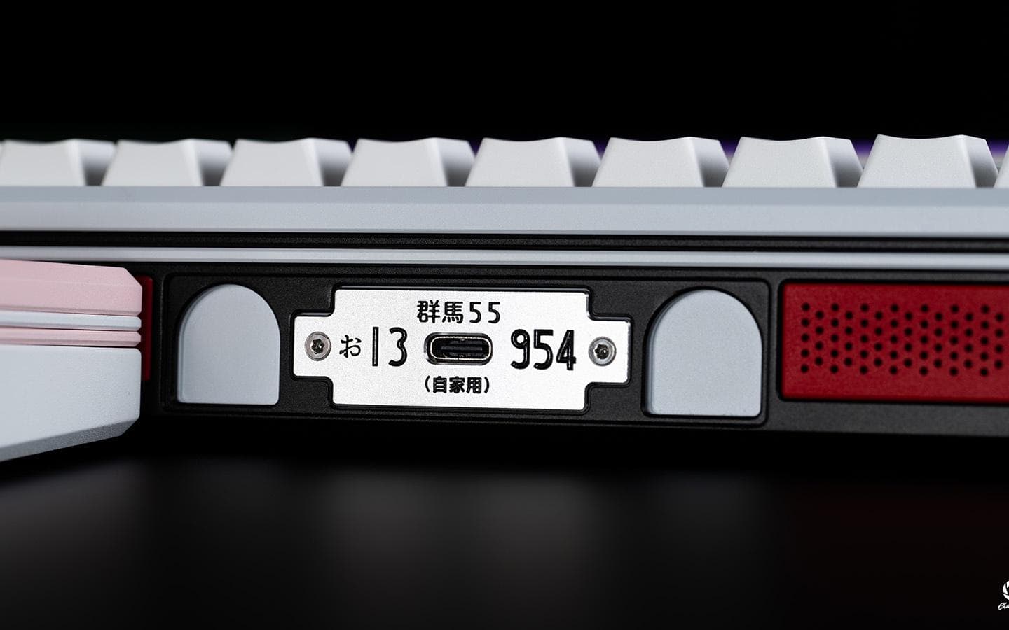 [GB completed] W70 | A keyboard with car tail light image 37