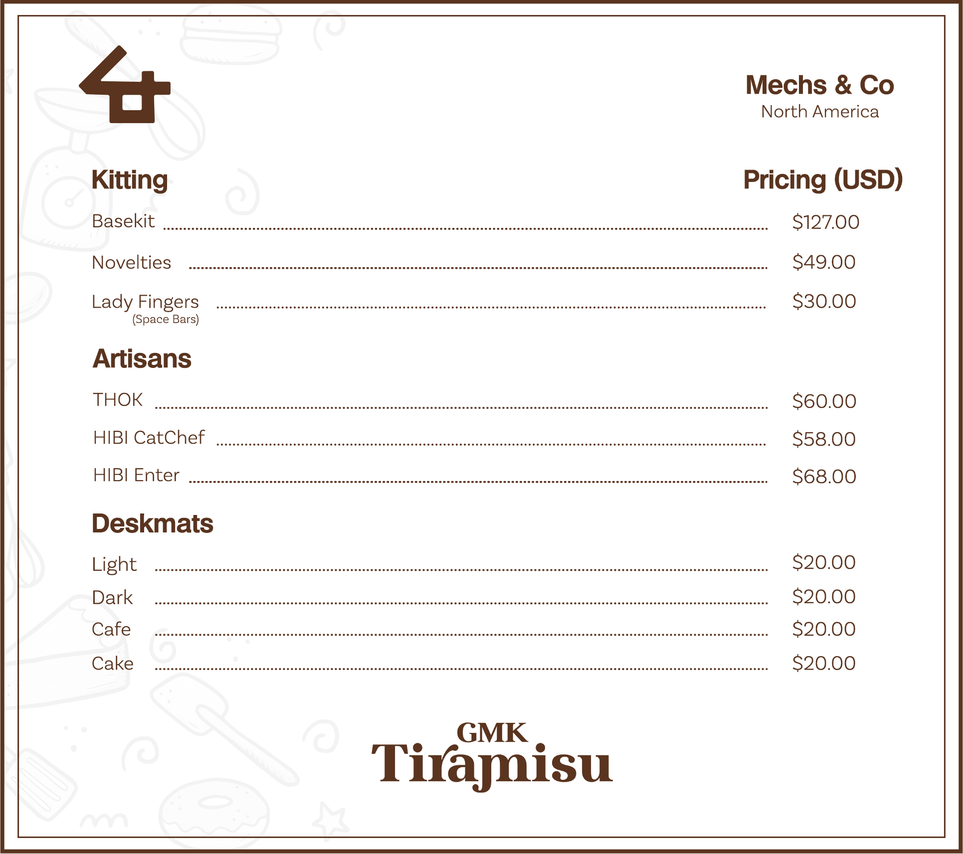 GMK Tiramisu | GMK color sample image 2