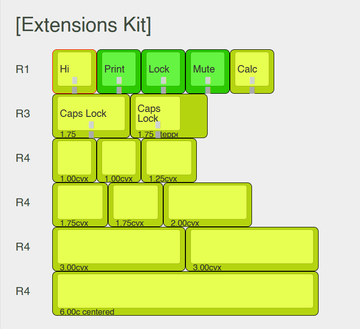 GMK CYL Highlight (Hi Licht) | Colours down to 5, novelty kit draft image 17