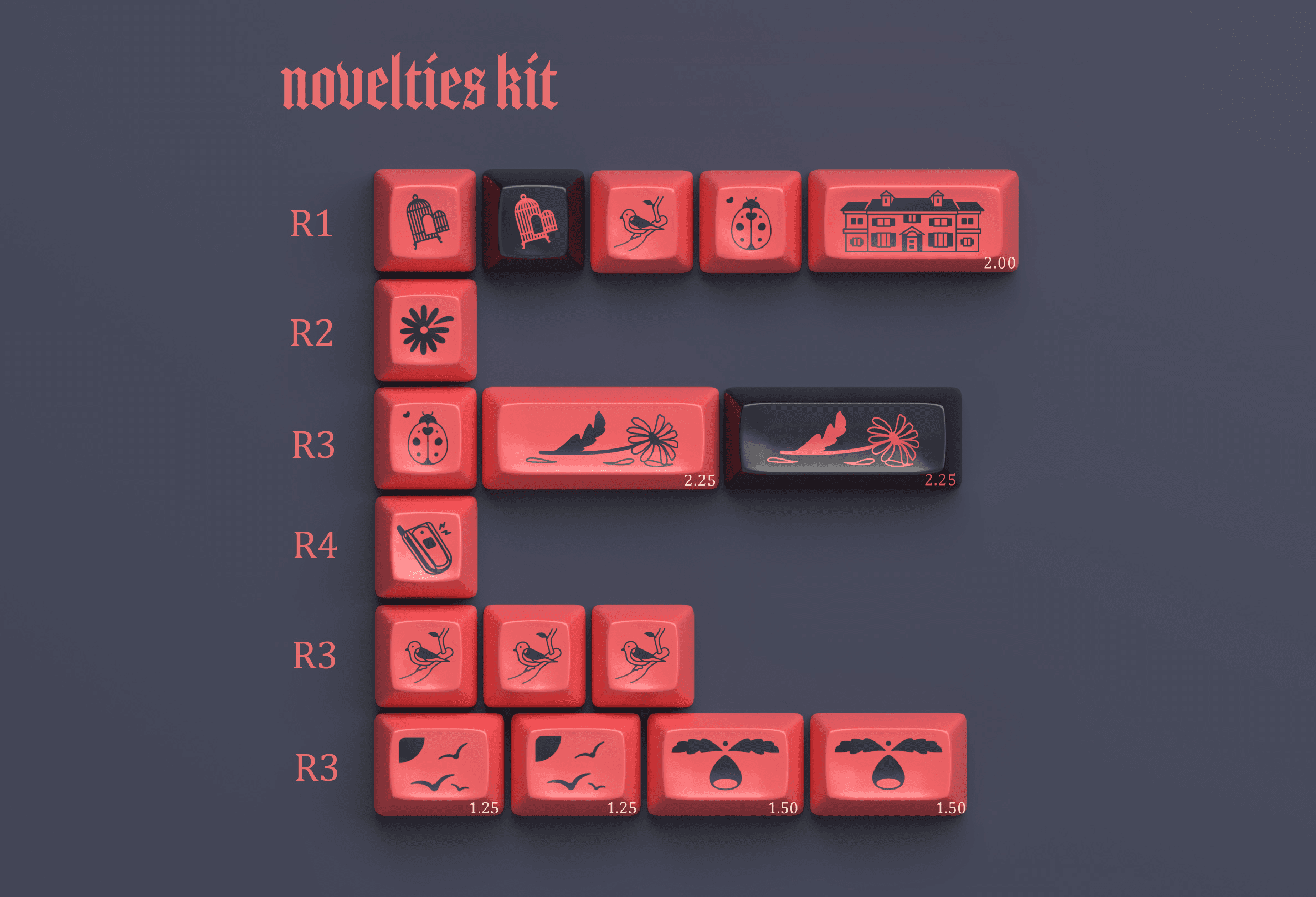 SA Fledgling - keycaps shipped to vendors image 10