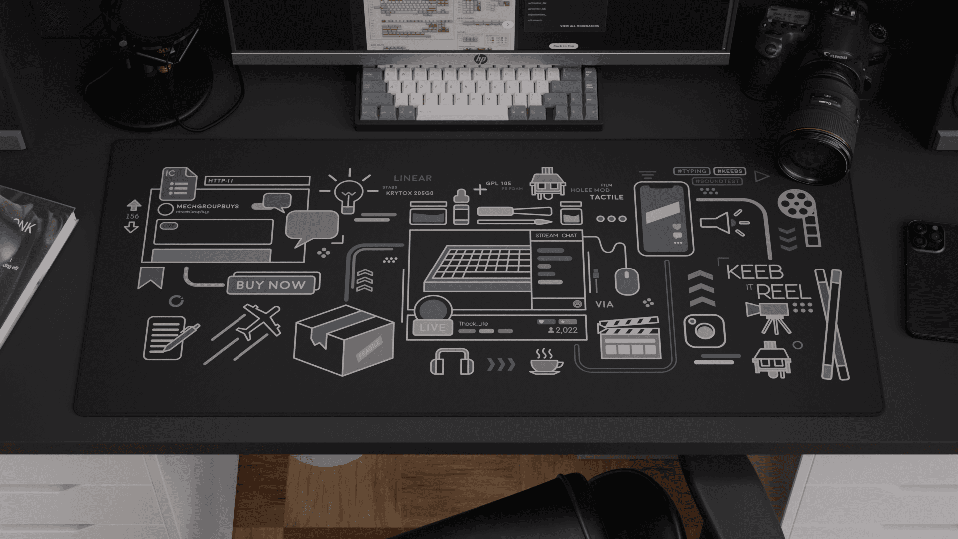 Keeb It Reel Deskmat | 1 Sep - 1 Oct image 6