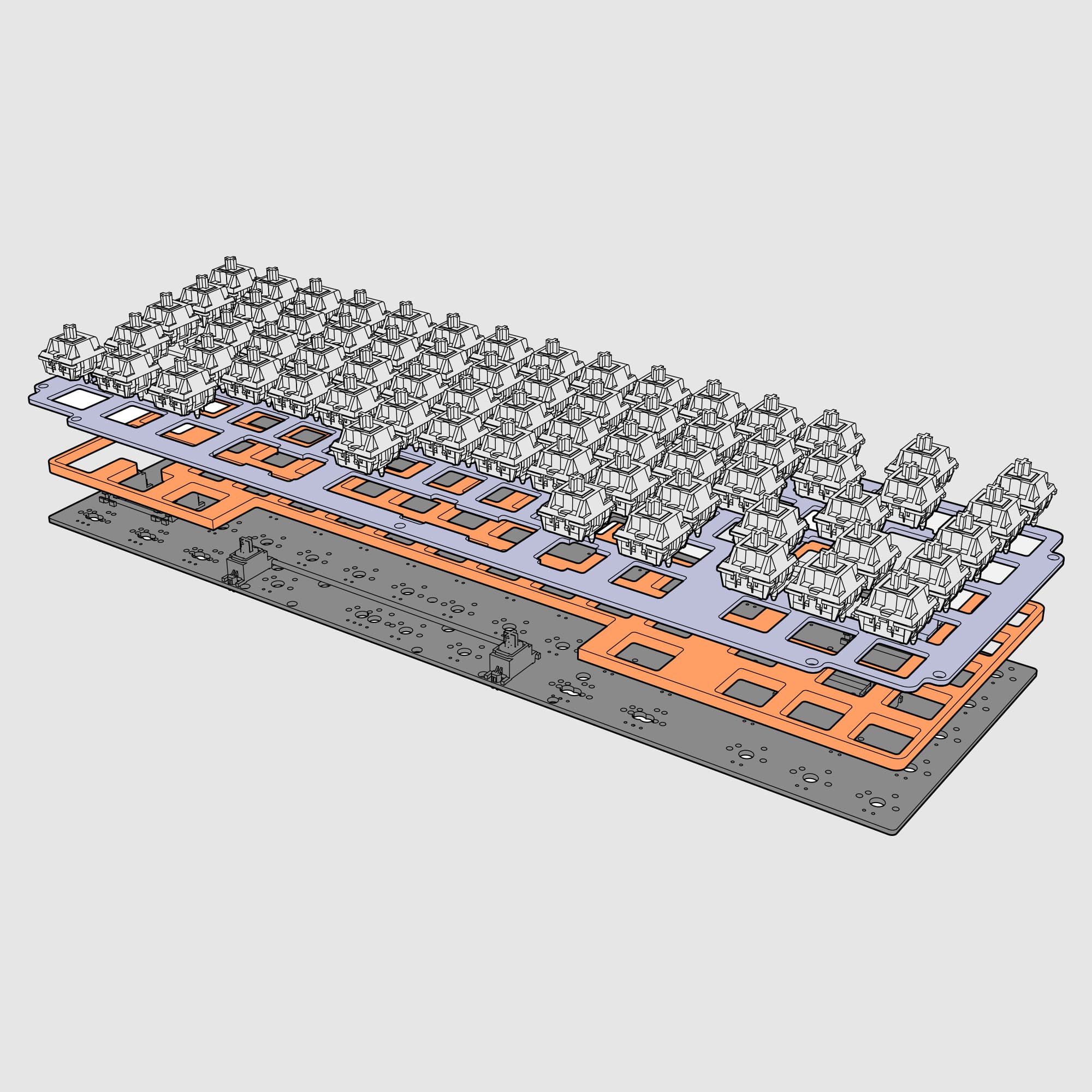 Space65 - CyberVoyager | 65% Custom Keyboard (completed) image 9