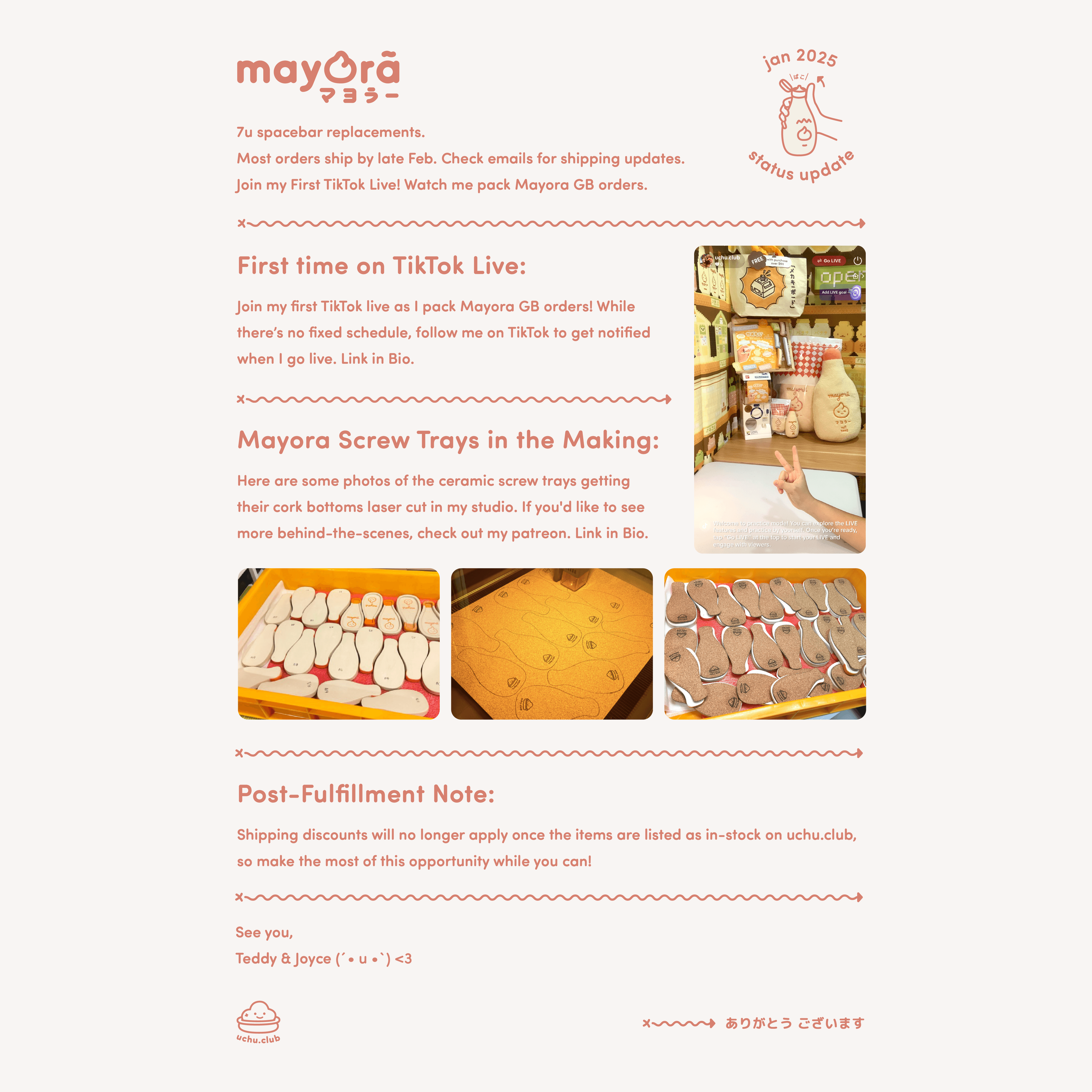 DSA Mayora マヨラー | INSTOCK | Deskmats, Plushies, Screw Tray, Bag image 54