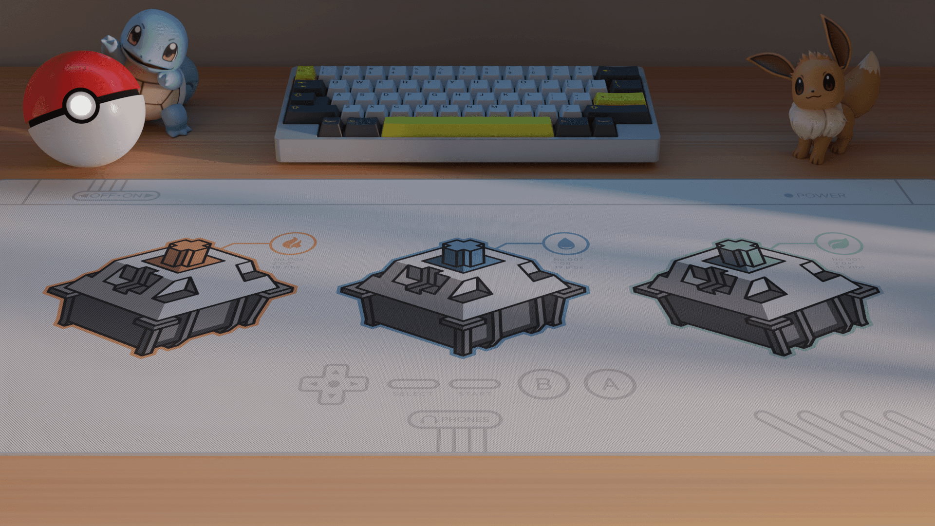 Journey Deskmat (Gameboy/Pokemon inspired) - LIVE image 2