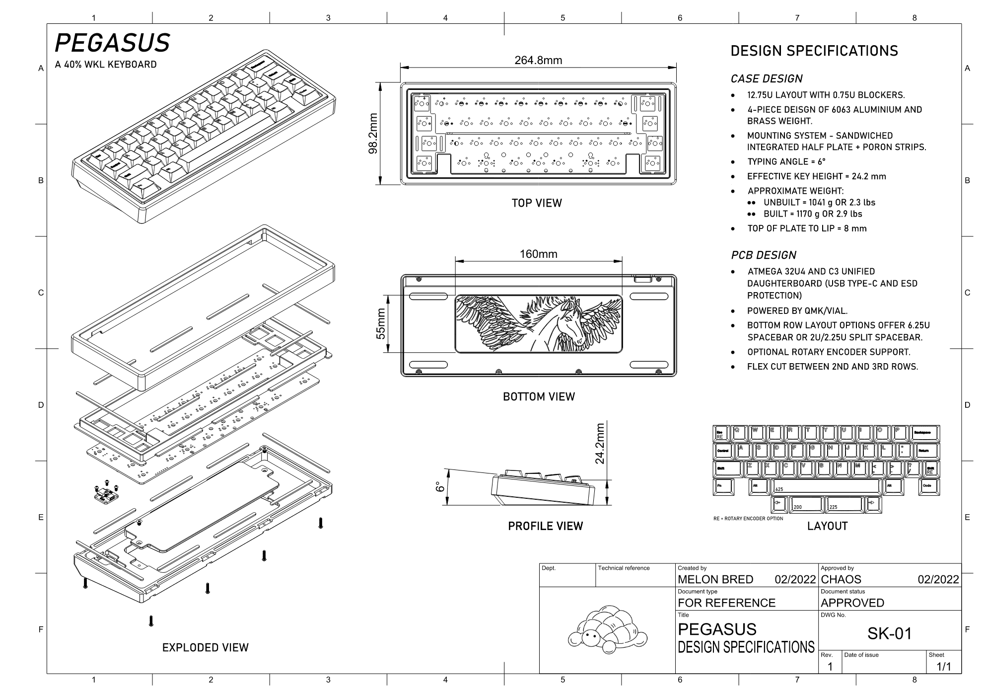 Pegasus - 40% WKL Keyboard | GB Complete. Extras on 1/25. image 8