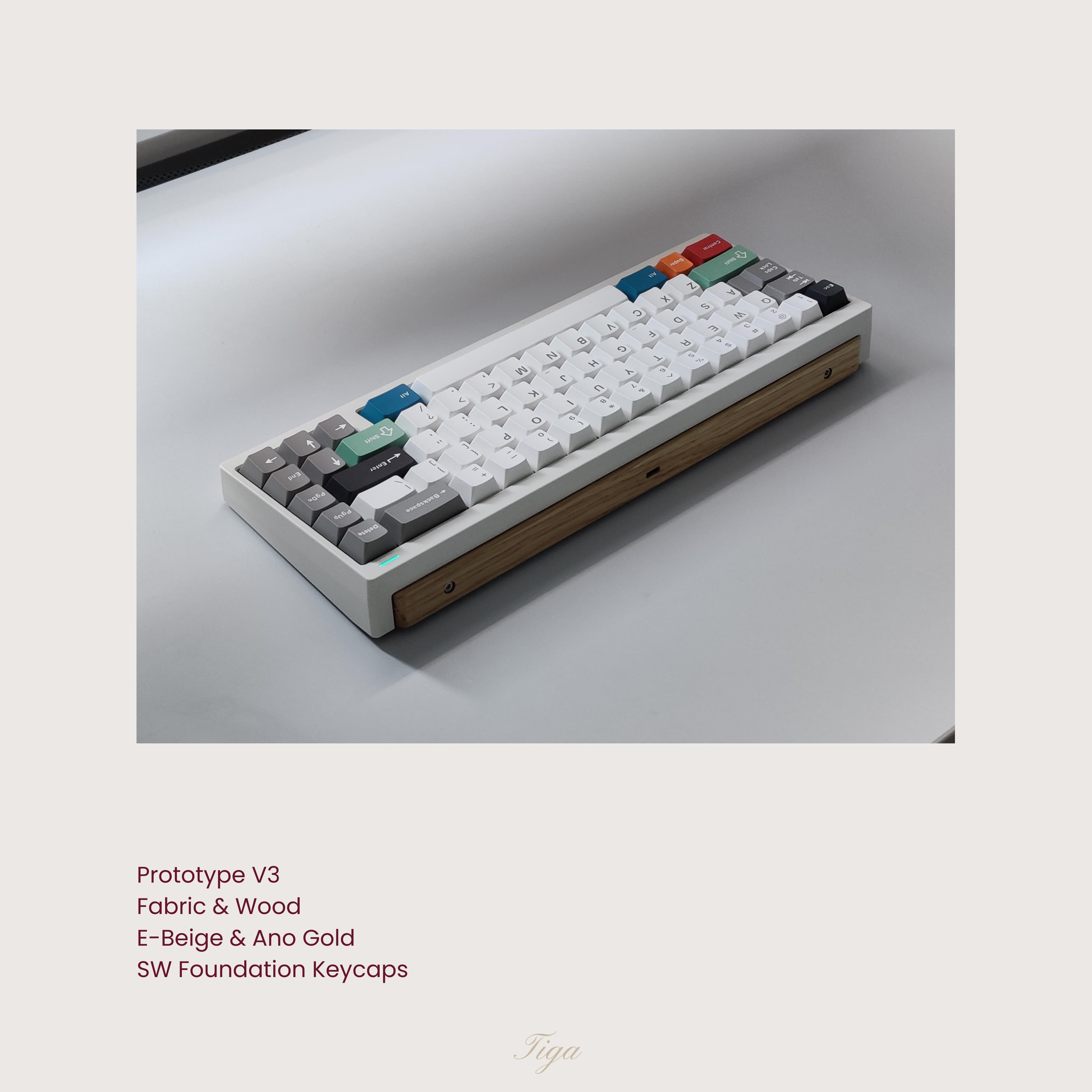 Tiga by Machina ||| Wireless HG board with wood, fabric and more image 13