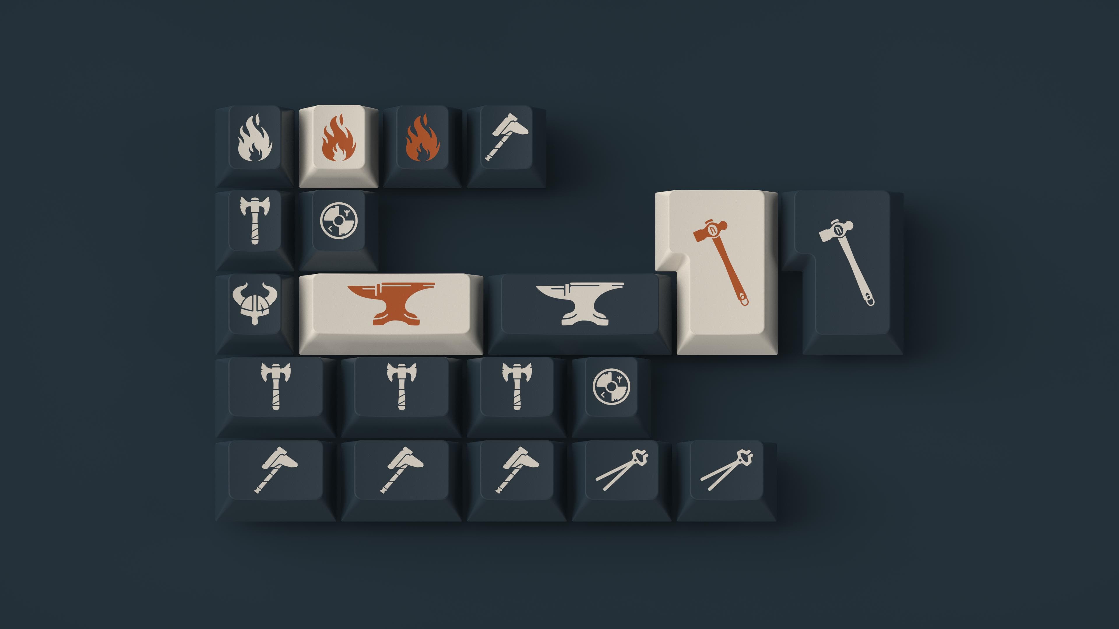 GMK ReForged - Artisan update Landcaps, Keycravings image 3