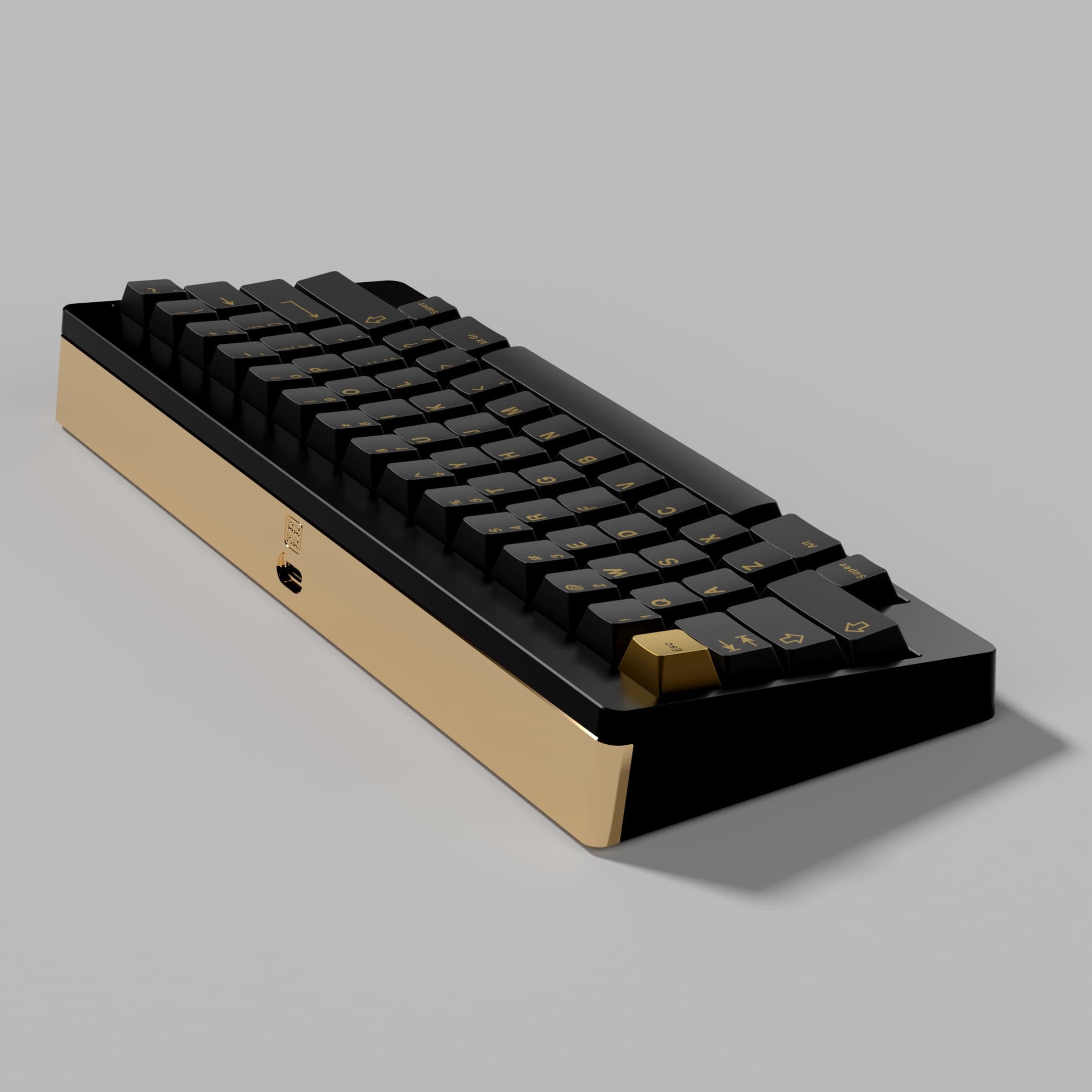 GMK CYL Black & Gold | GB live 'til 20th March - New deskmats/renders! image 28