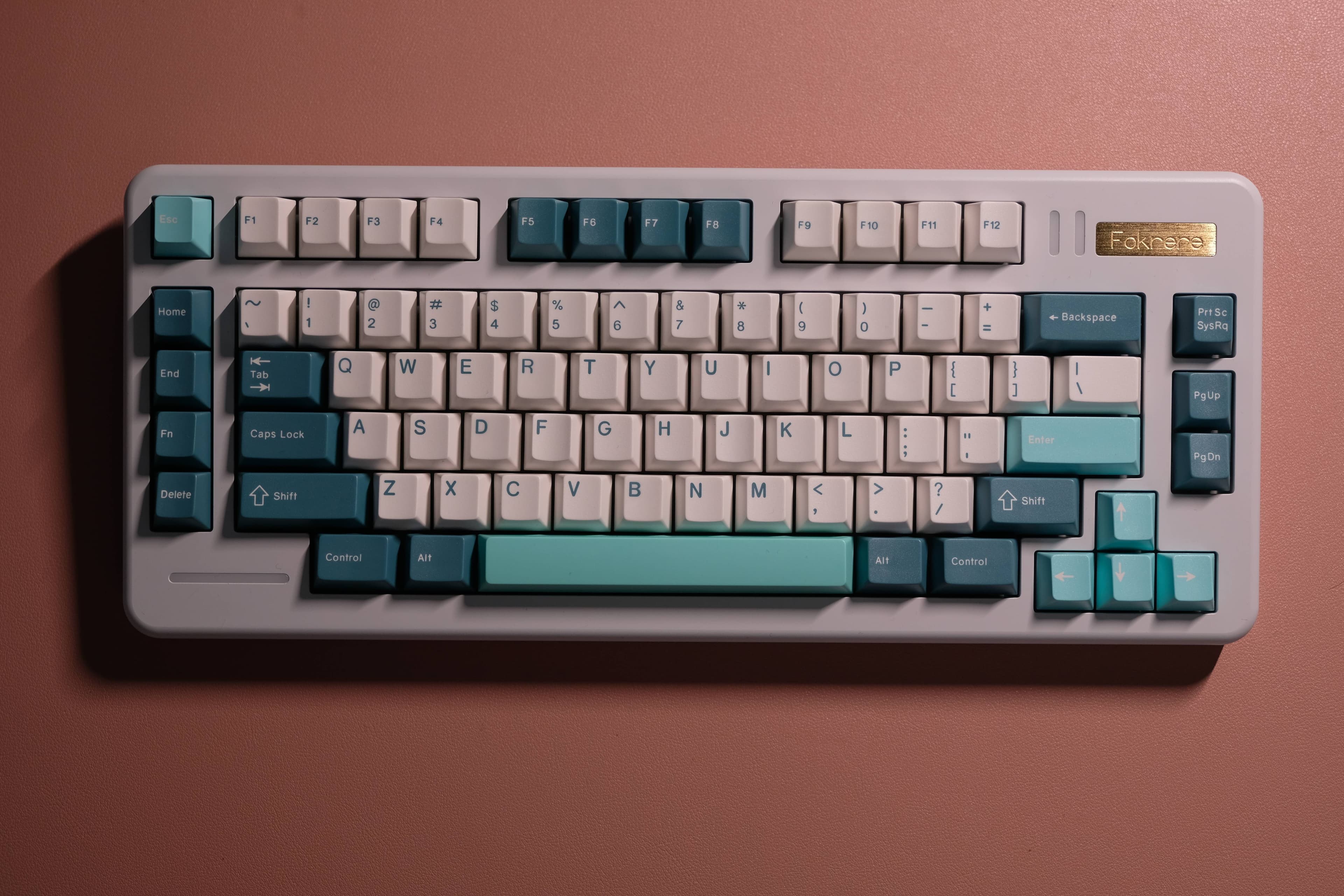 Limited stock-Fokrere 82 Pearl White keyboard kit