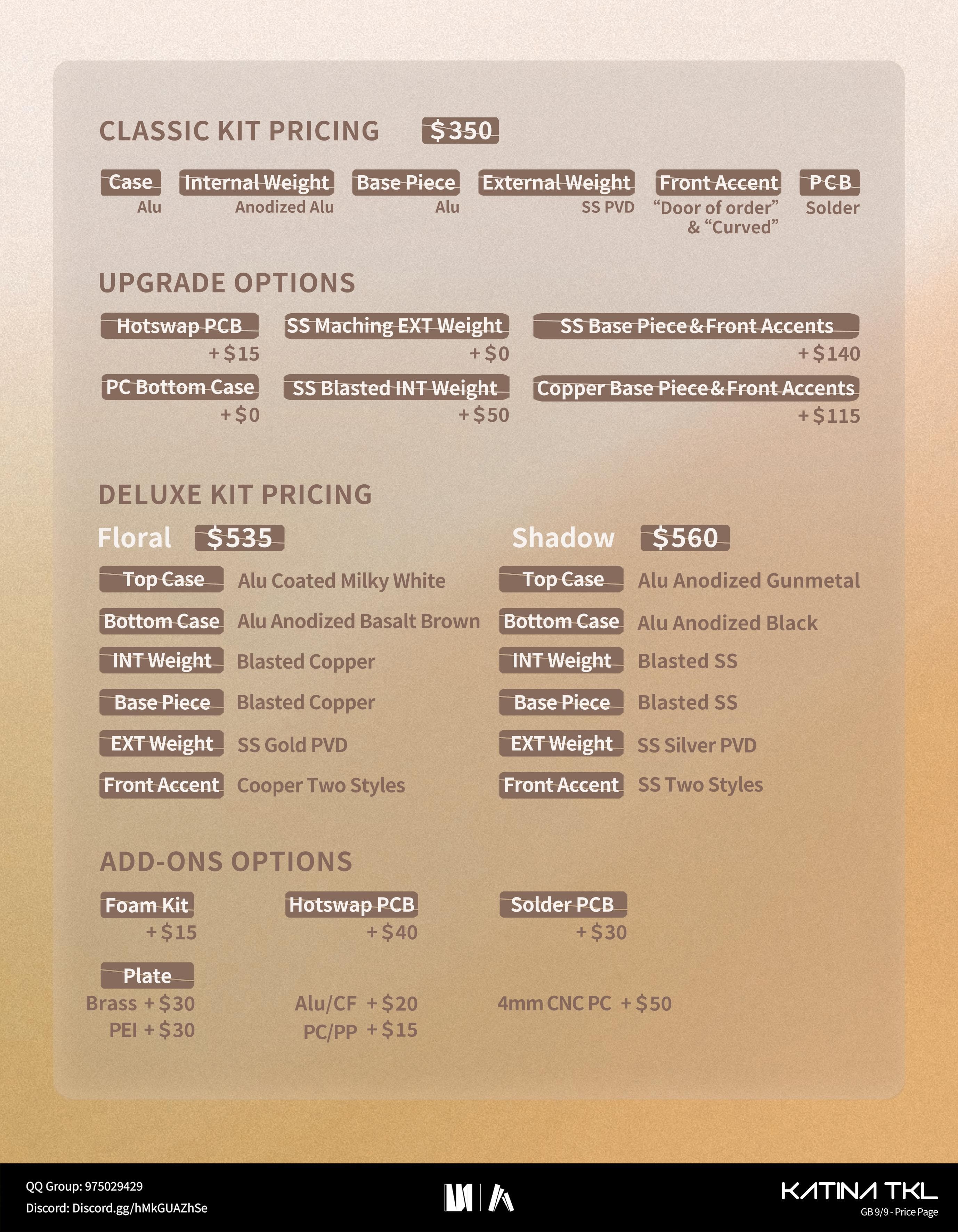 Katina TKL - Classic & Deluxe Editions - March 17th image 6