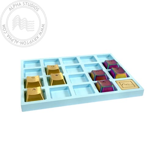 [Pre-Order] Krypton Alpha T19A Artisan Tray. Aluminium & Cerakote™ with Badge image 33