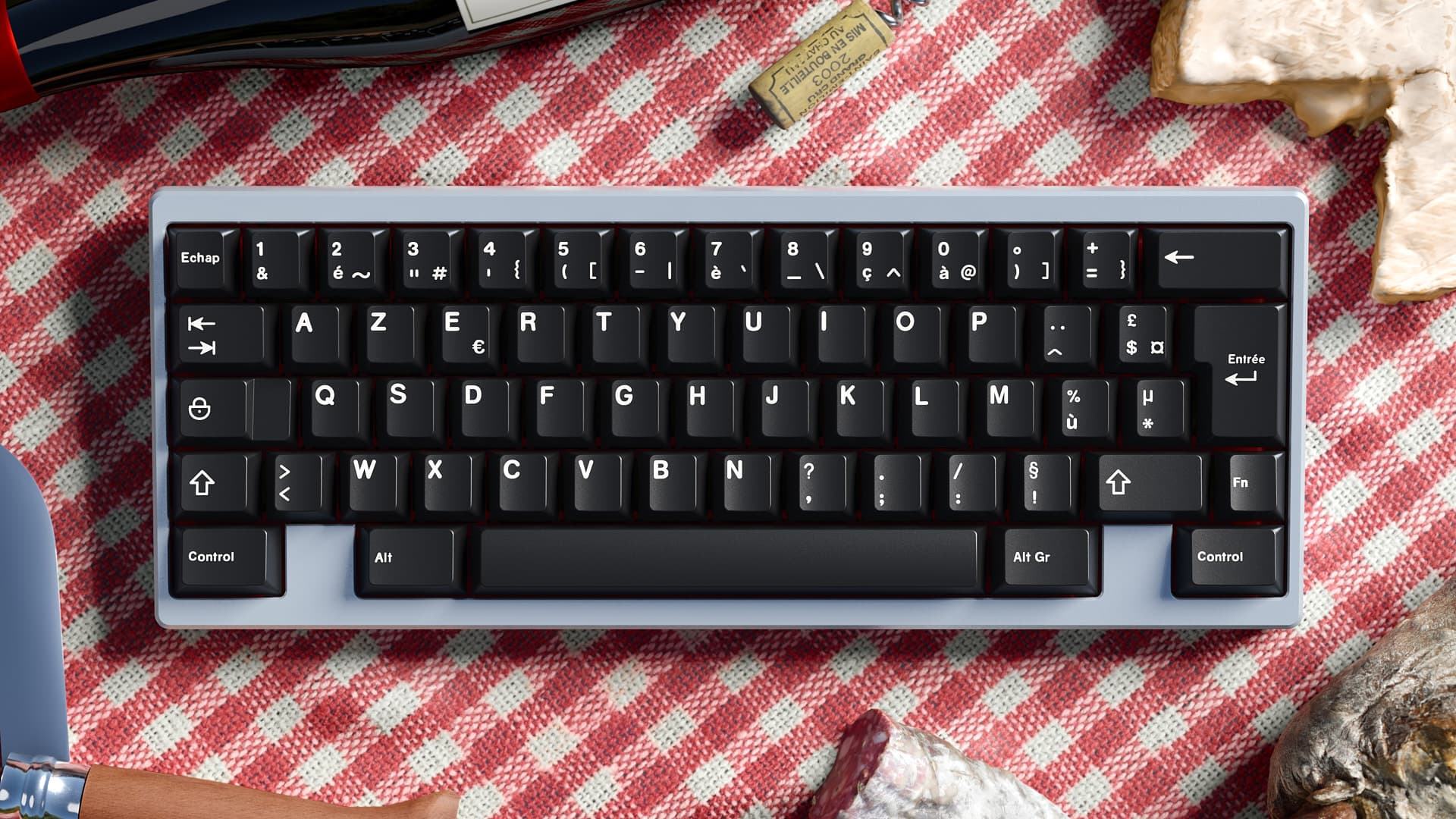 GMK - Blanc sur Noir [SHIPPING] image 3