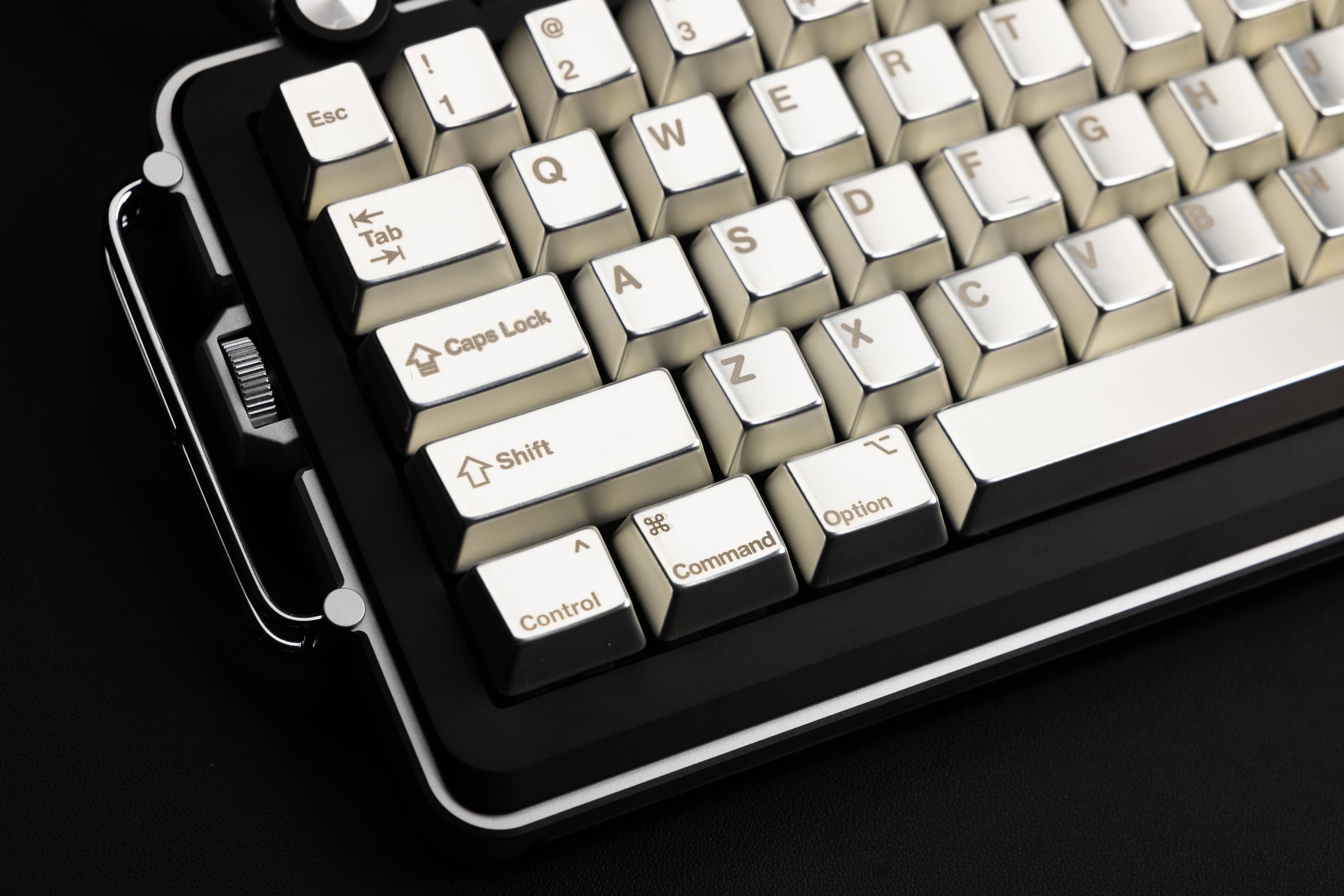 Awekeys 'Hello Silver' Metal Keycaps for MacOS - Update Typing Video