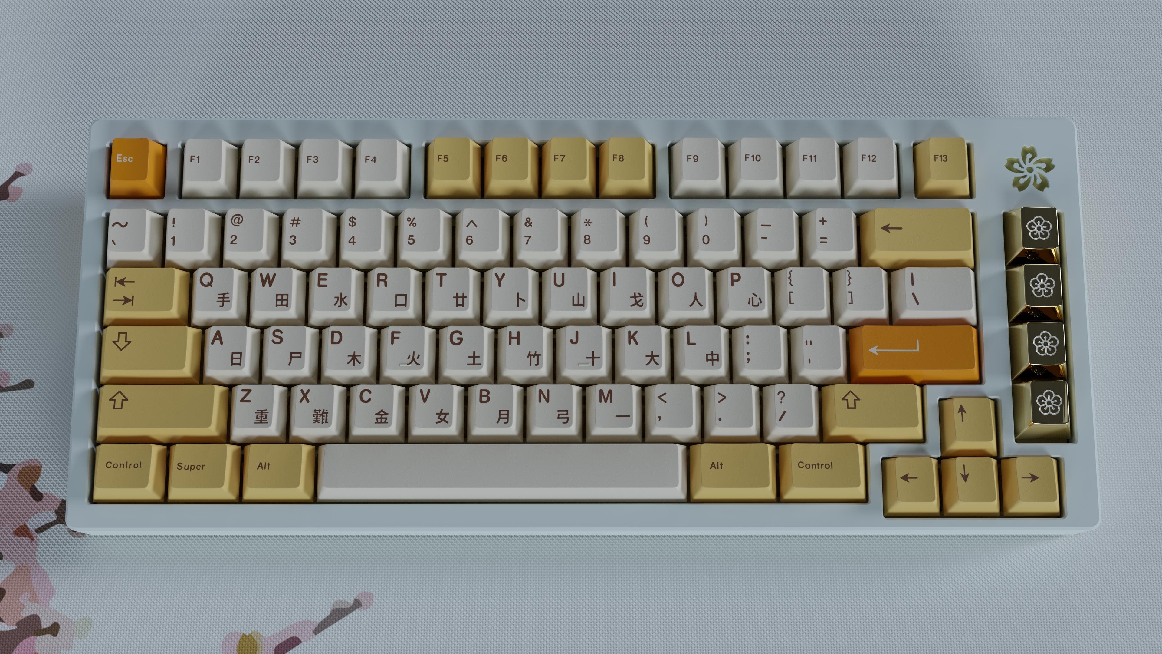 GMK fenglisu (鳳梨酥) | GB Closed | Colour samples approved image 24