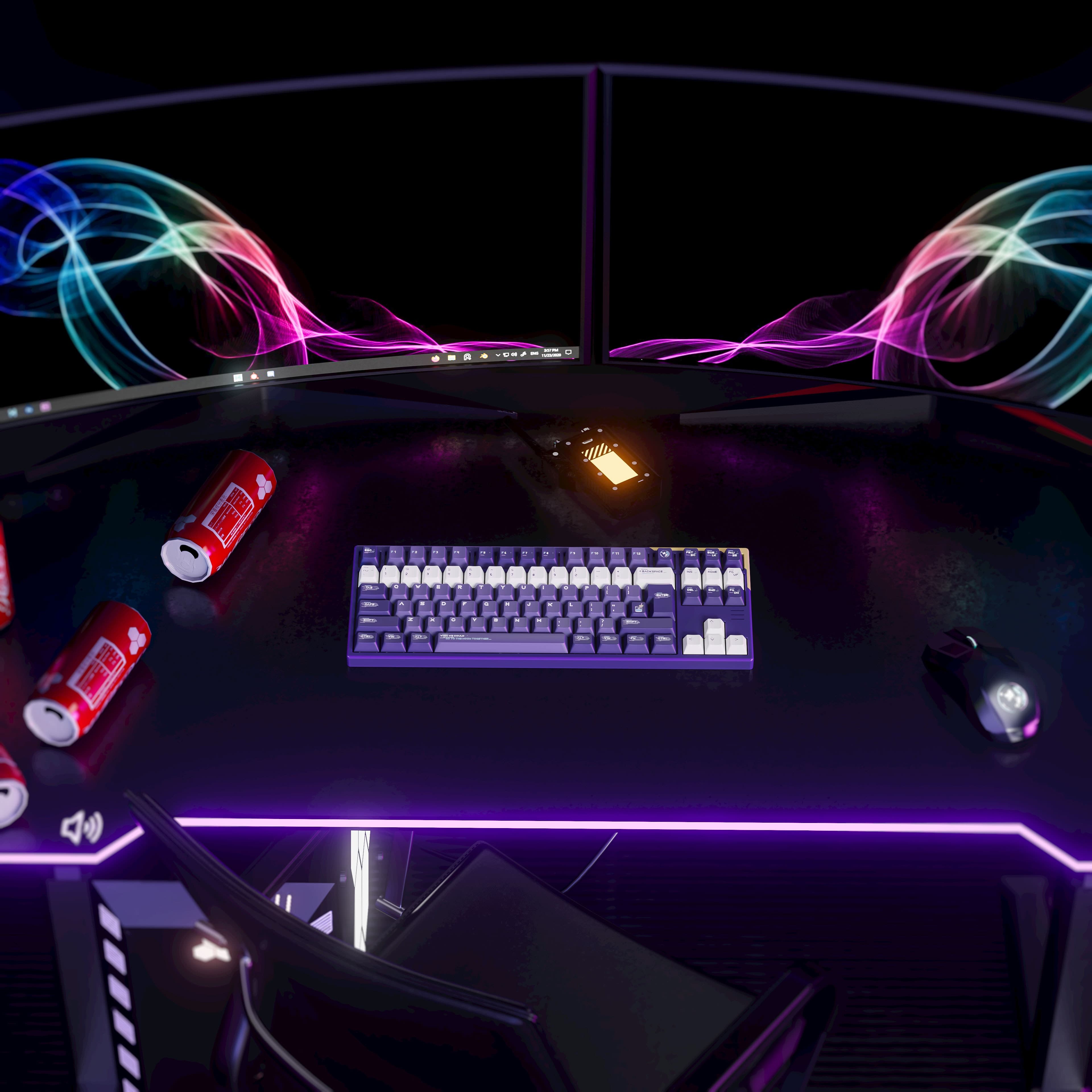 CreateKeebs Net Runner -cyberpunk style image 10