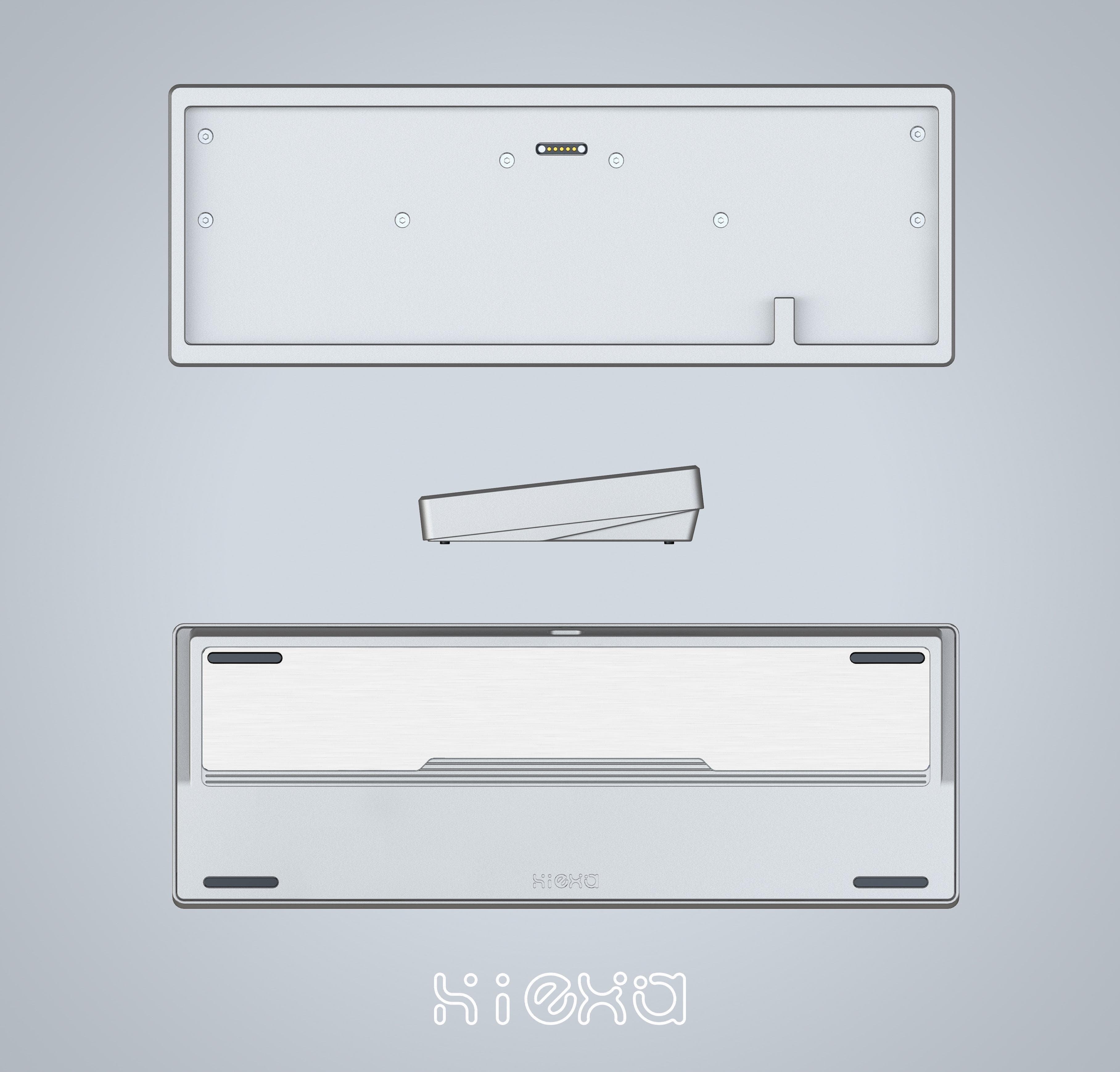 Hiexa V65-Ball Catch Magnetic Connector Tri-mode Full CNC Custom Keyboard image 9