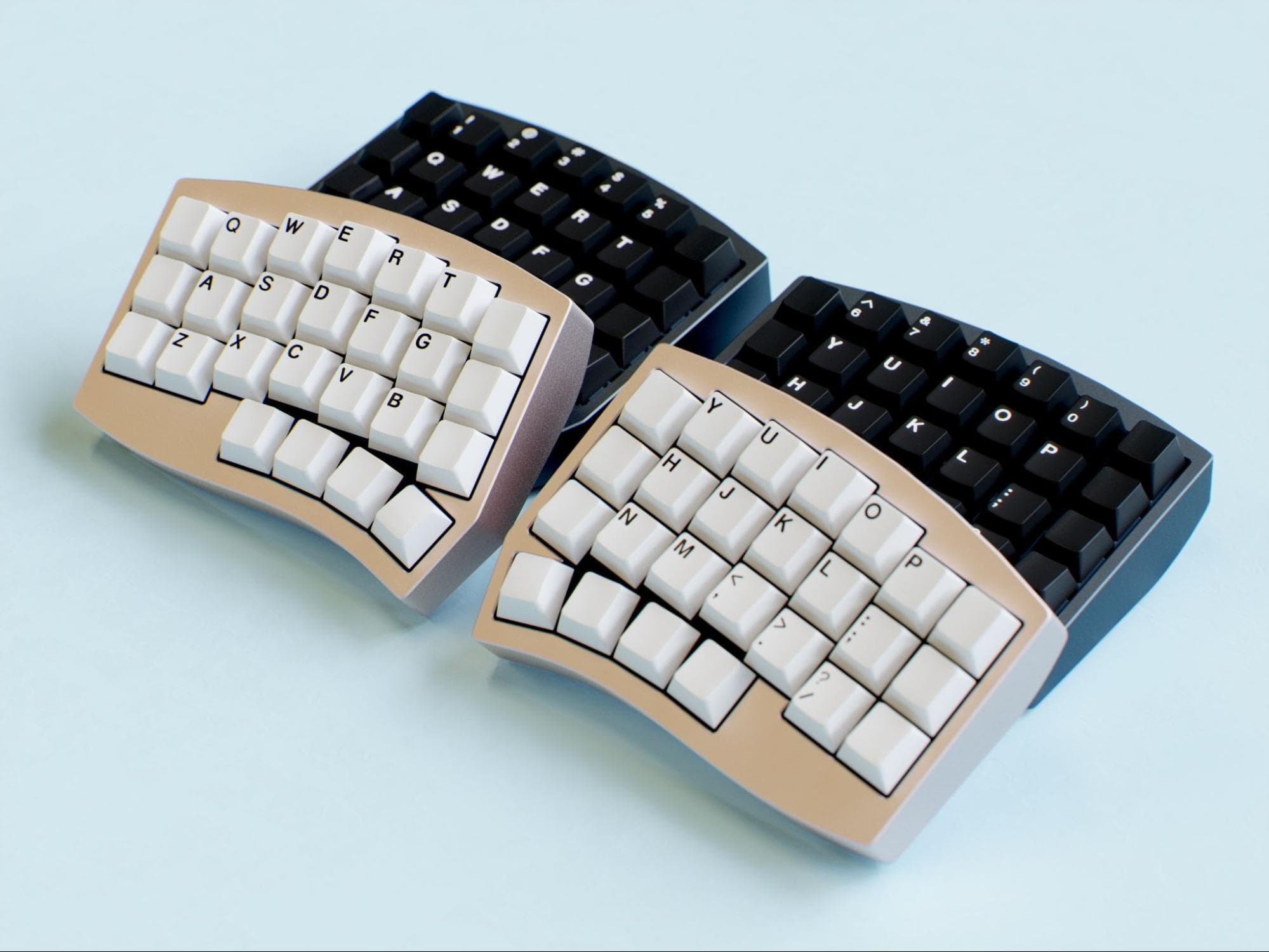 Altair and Altair-X - Split ergonomic keyboard | GB Closed image 2
