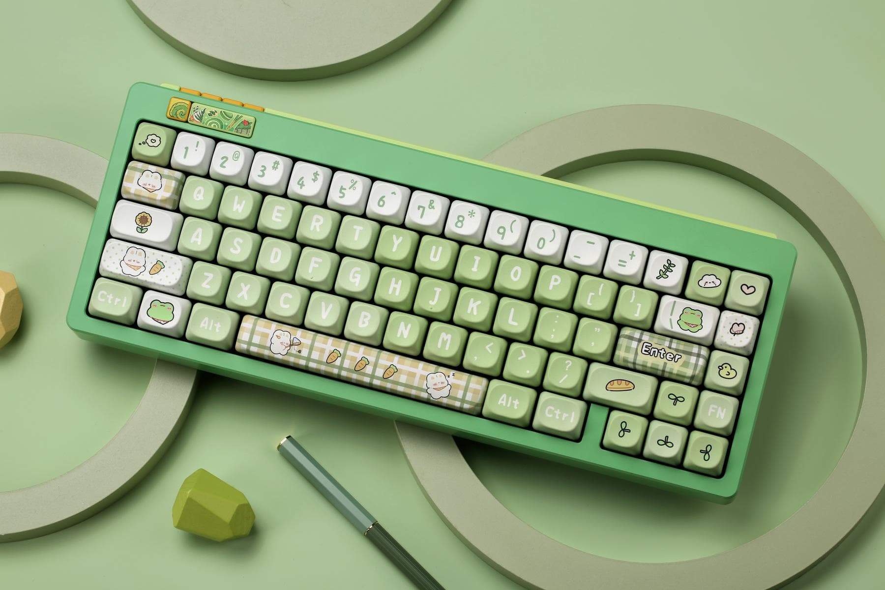 TAC-K1 65% Keyboard Kit-Audio Speaker & Customizable Nameplates-GB Open Now image 24