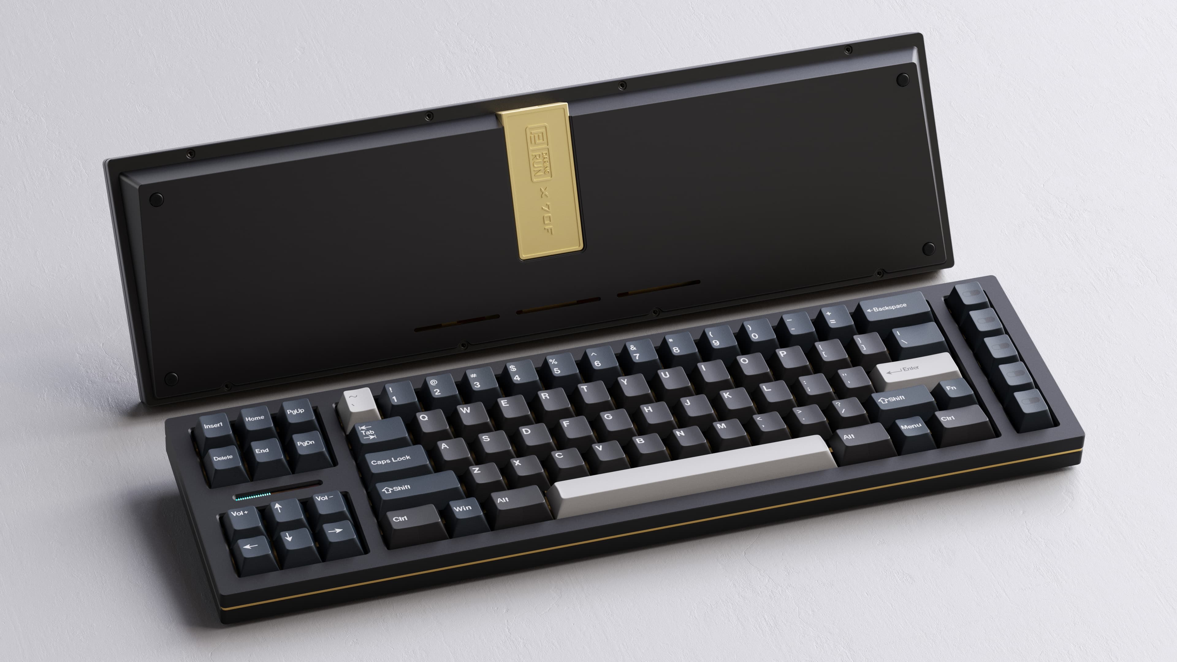 DR-70F Keyboard,70%+5% keyboard can be rotated and switched. image 11