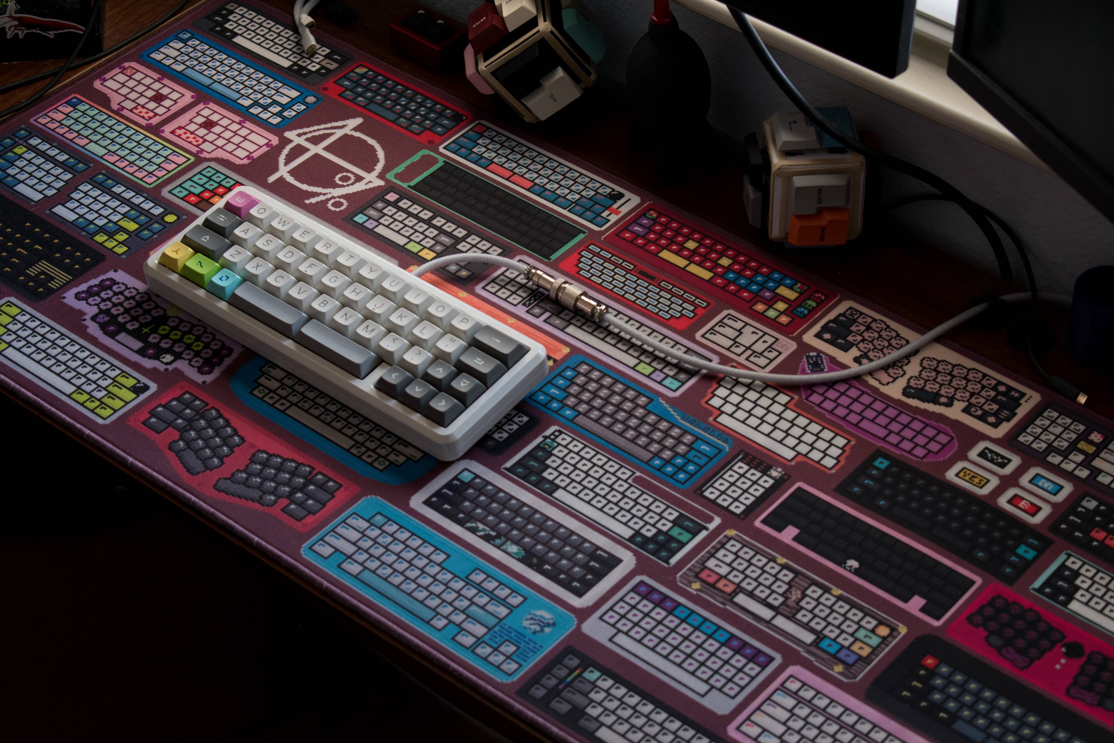 40s Pixel Deskmat '22! | Rough Texture | 9/30-10/15 | NA, EU, OCE Vendors image 3