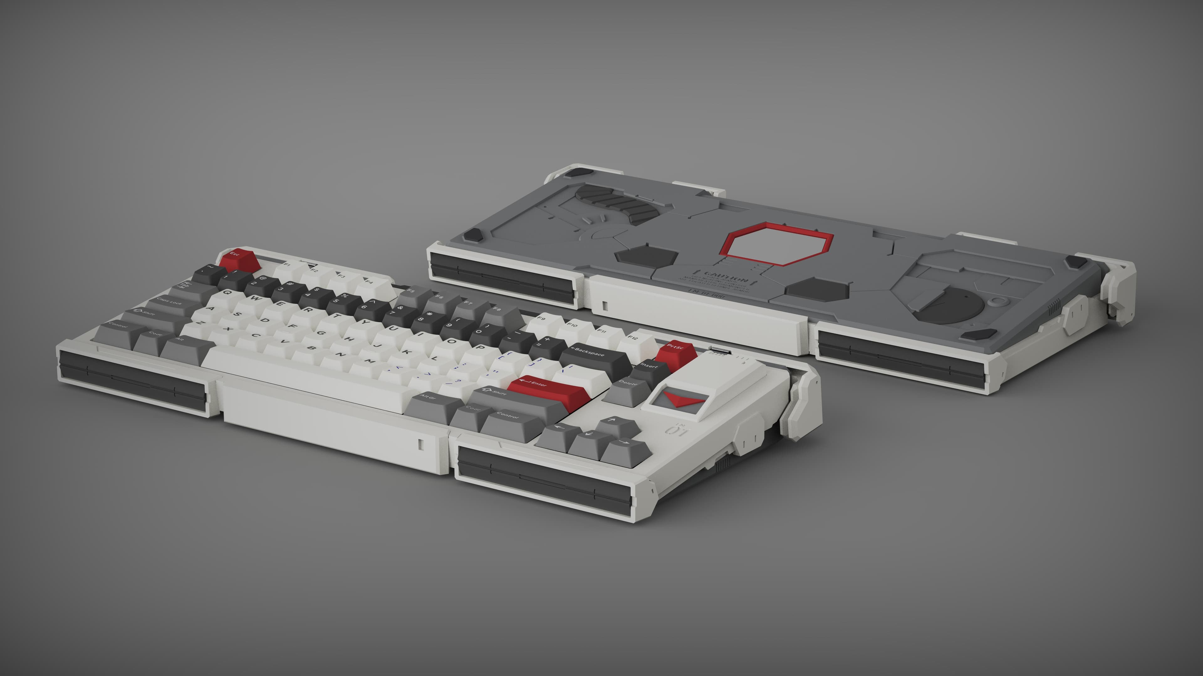 【GB】EM-01 80% Mecha-Themed Keyboard 丨 Nov 28th - Dec 28th image 13