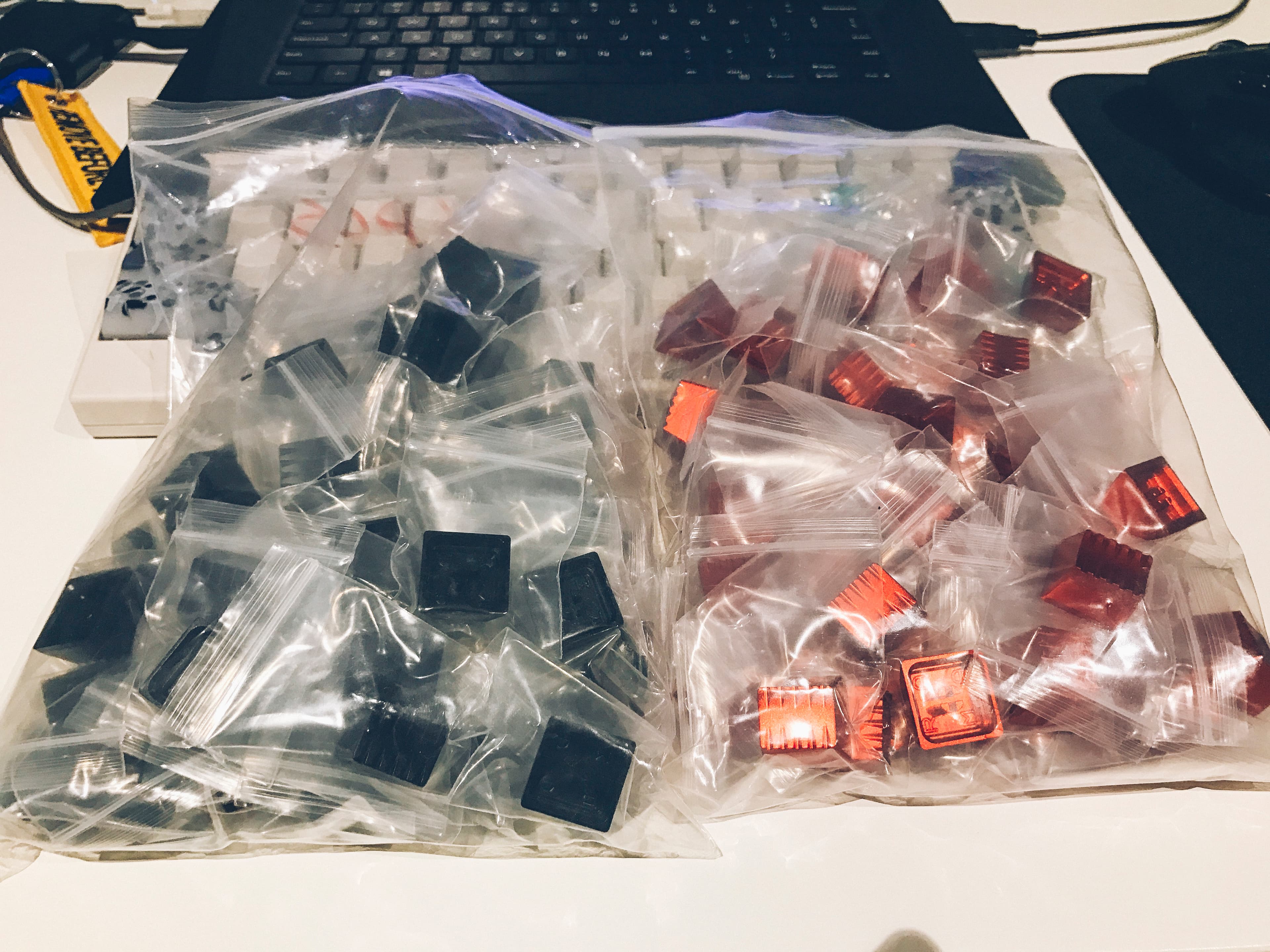 RAMA WAVE ANODIZED BLACK CNC KEYCAP [SHIPPING] image 9