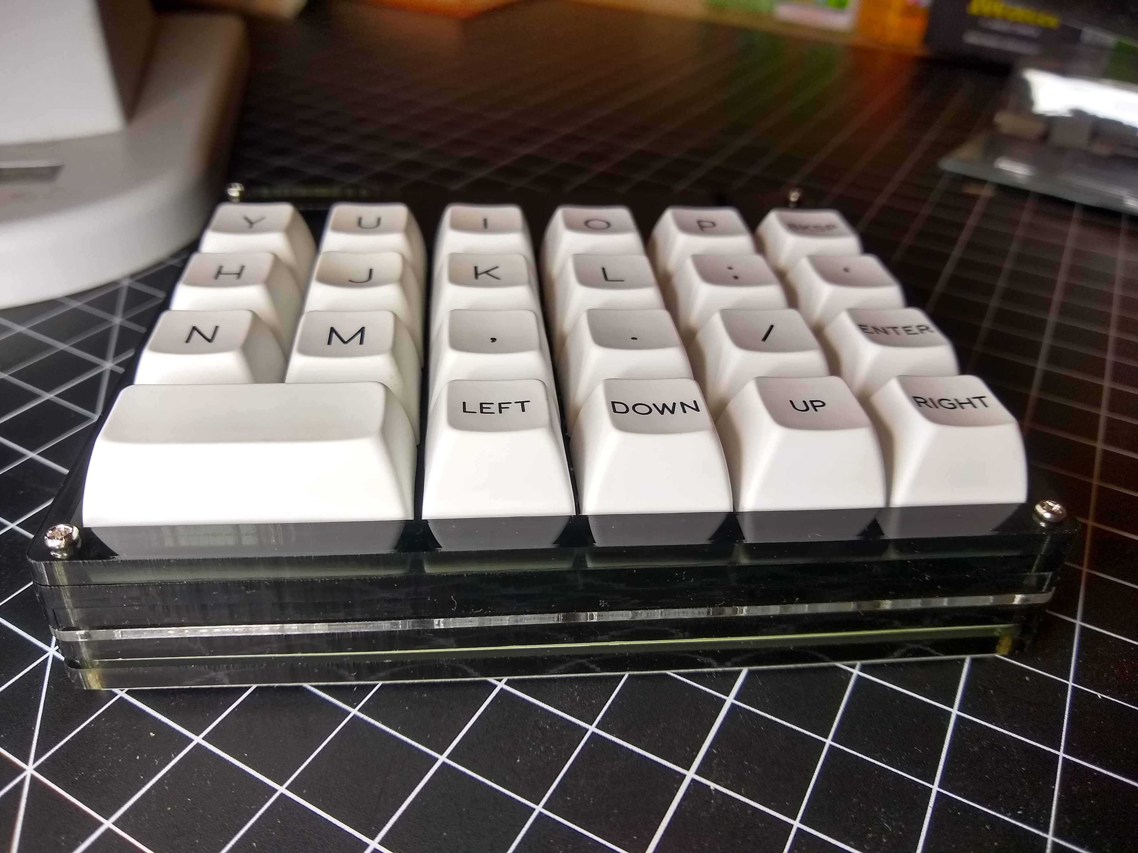 Houndstooth Split Plaid/RoMac style keyboard kits and PCBs (Complete) image 5